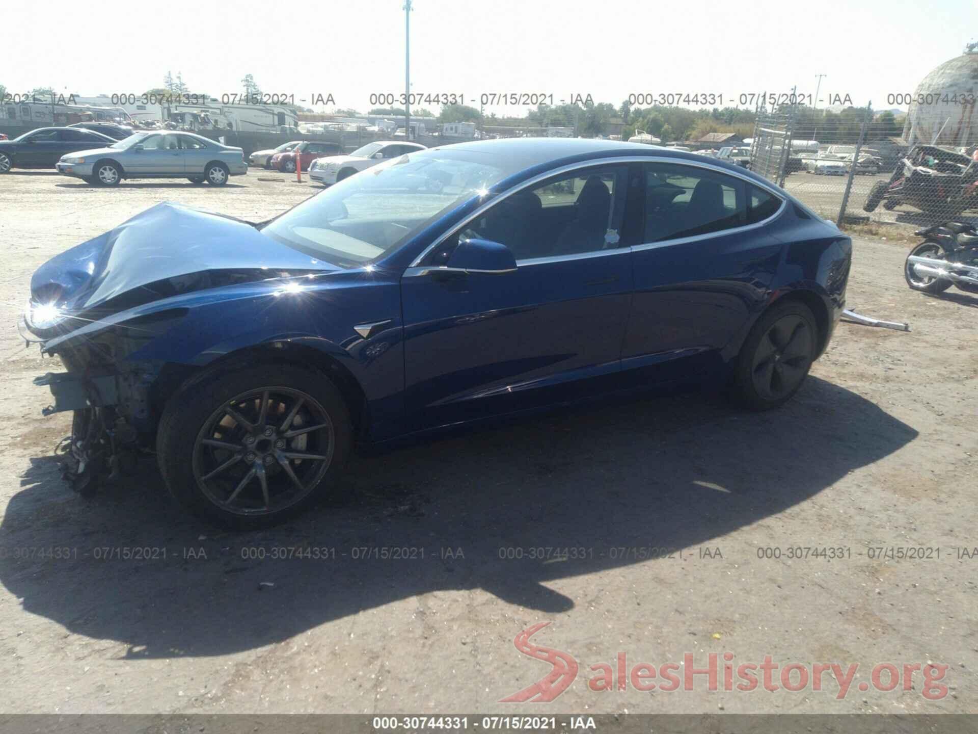 5YJ3E1EA8KF427095 2019 TESLA MODEL 3