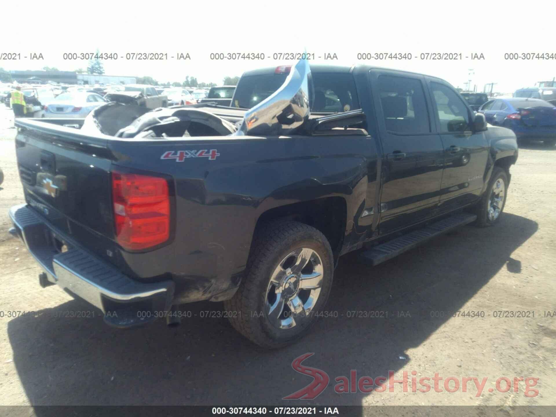 3GCUKRER4HG455562 2017 CHEVROLET SILVERADO 1500