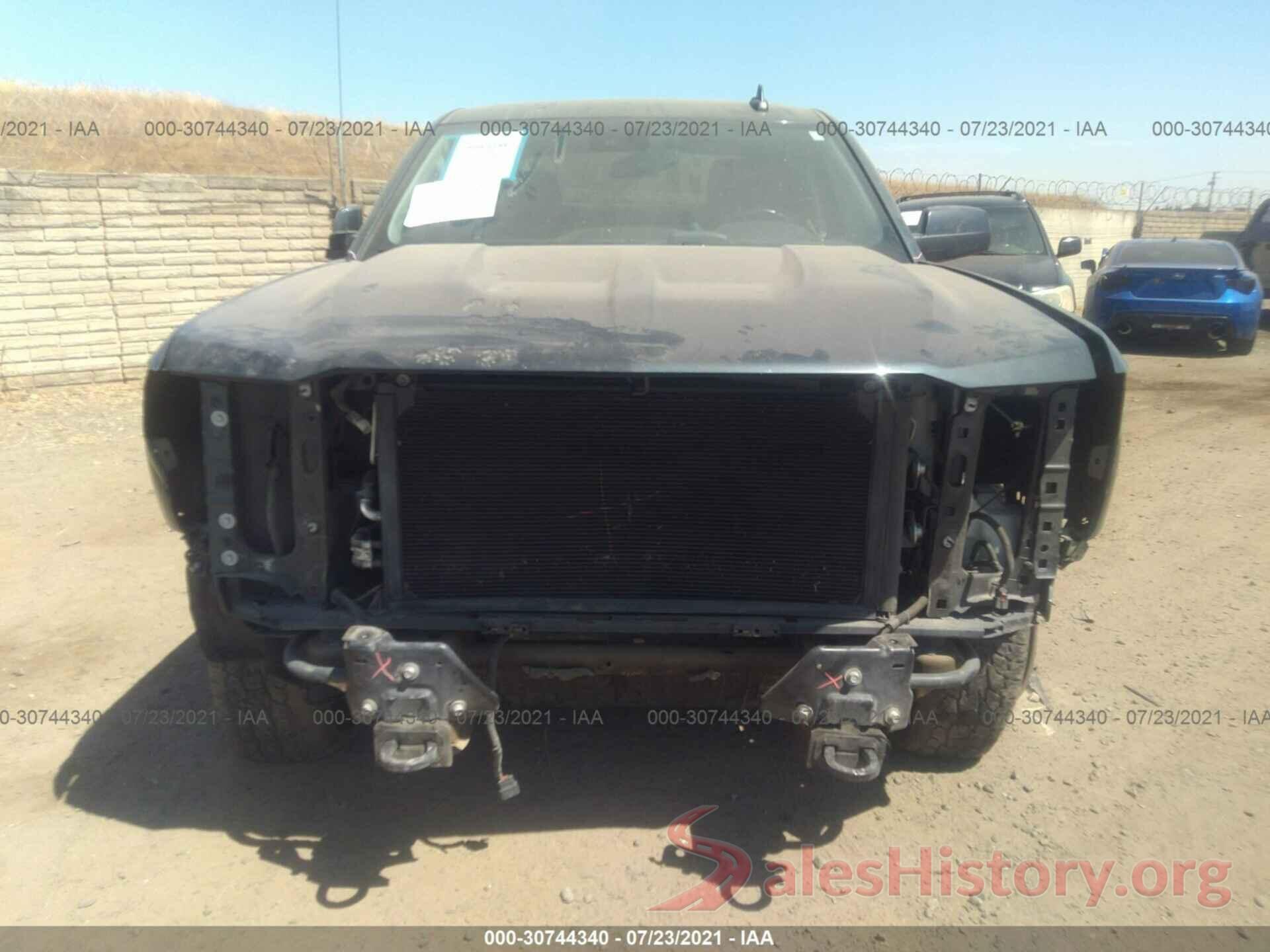 3GCUKRER4HG455562 2017 CHEVROLET SILVERADO 1500