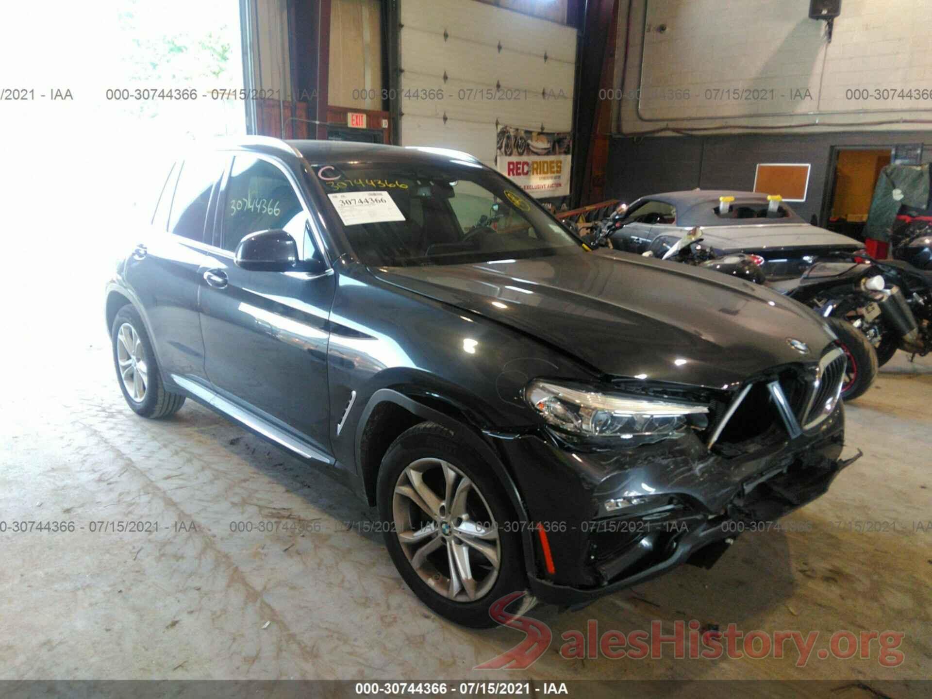 5UXTY5C02L9C23253 2020 BMW X3