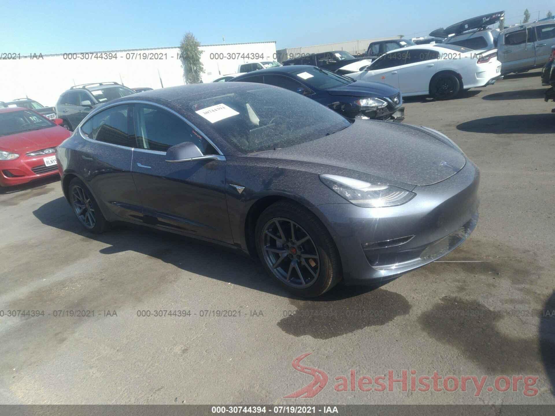 5YJ3E1EBXLF616891 2020 TESLA MODEL 3