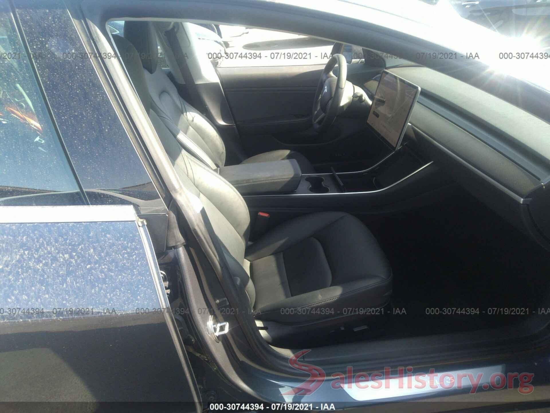 5YJ3E1EBXLF616891 2020 TESLA MODEL 3