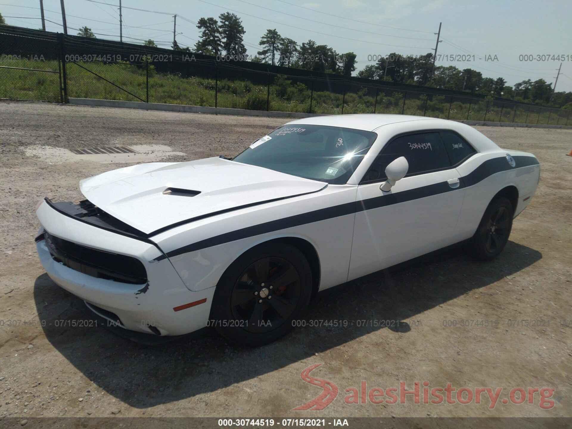 2C3CDZAG8GH111763 2016 DODGE CHALLENGER