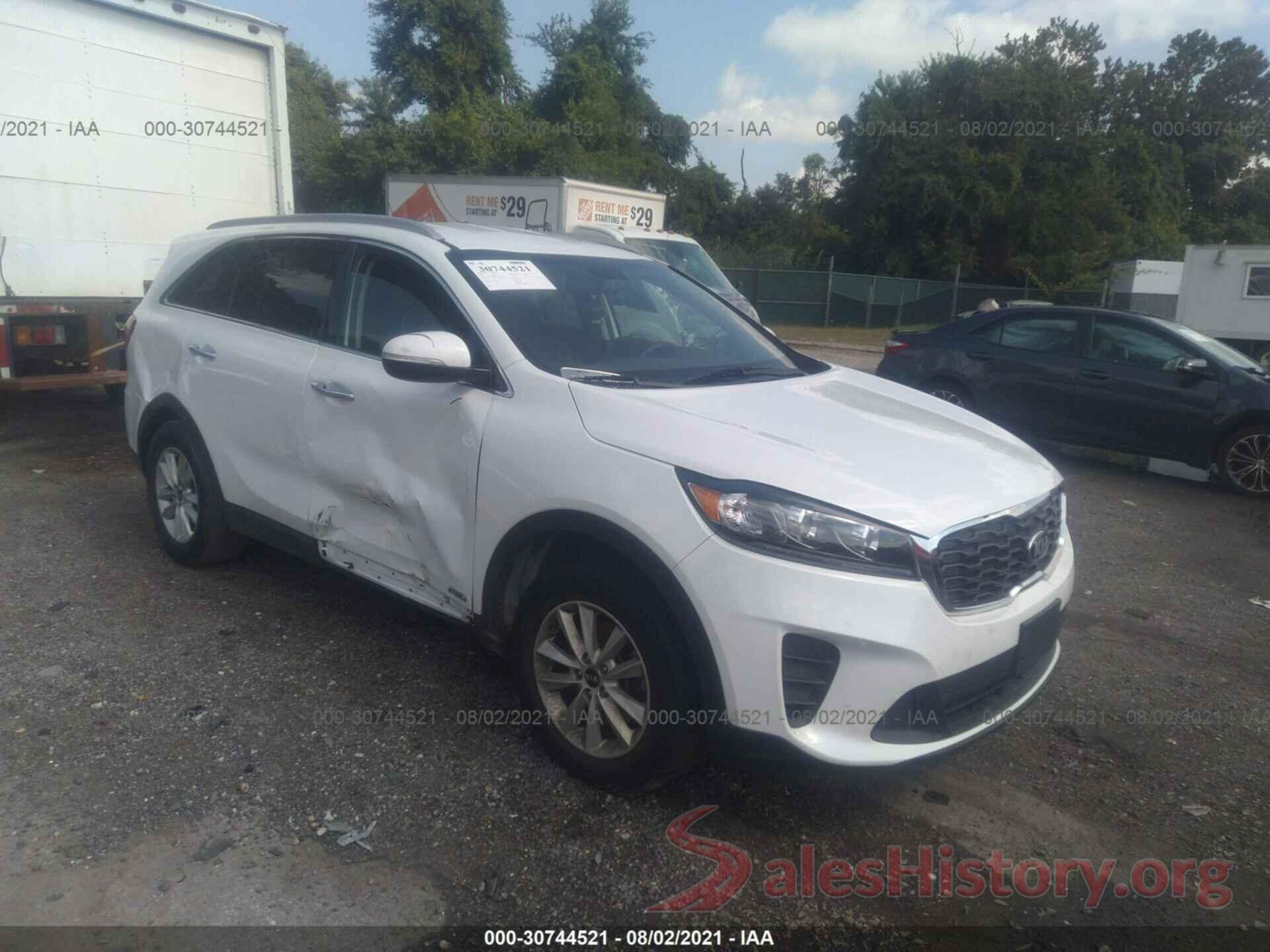 5XYPGDA33KG548842 2019 KIA SORENTO