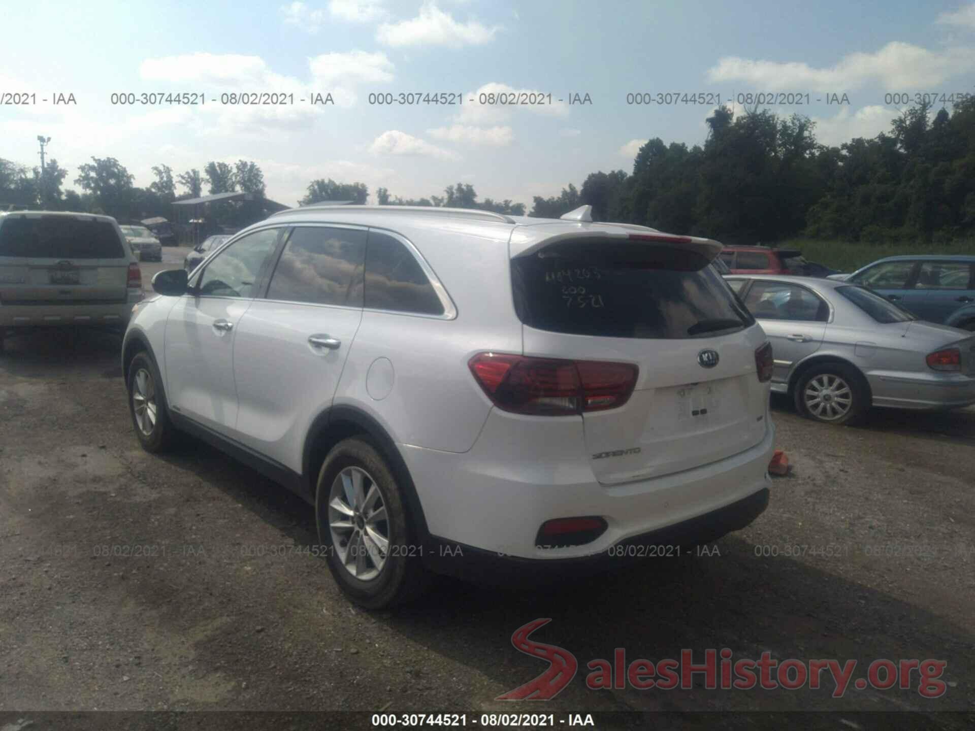 5XYPGDA33KG548842 2019 KIA SORENTO