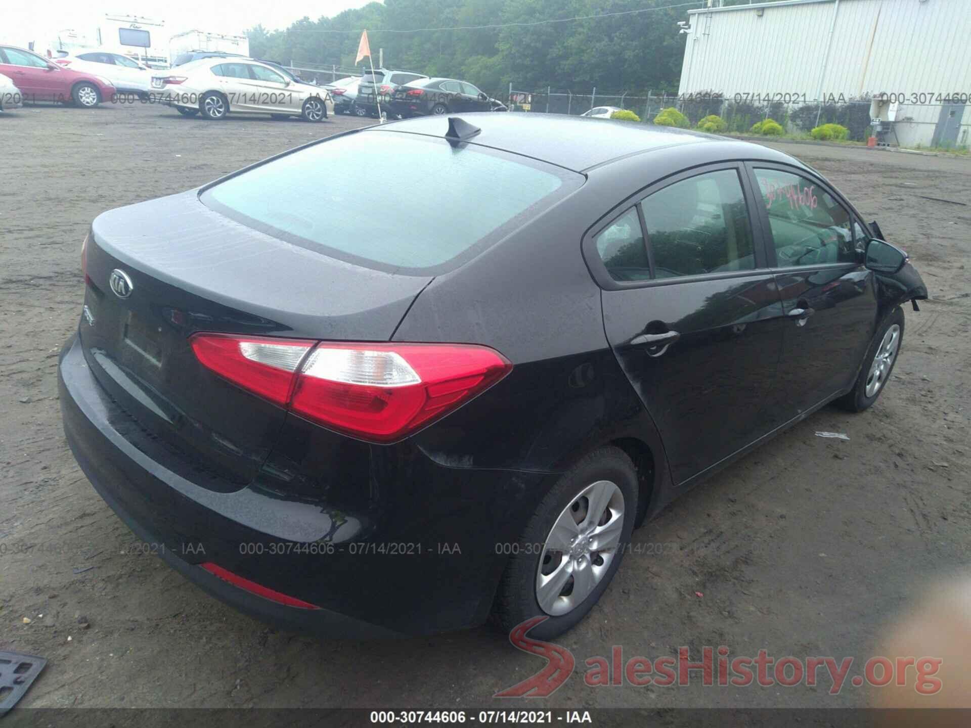 KNAFX4A61G5520962 2016 KIA FORTE