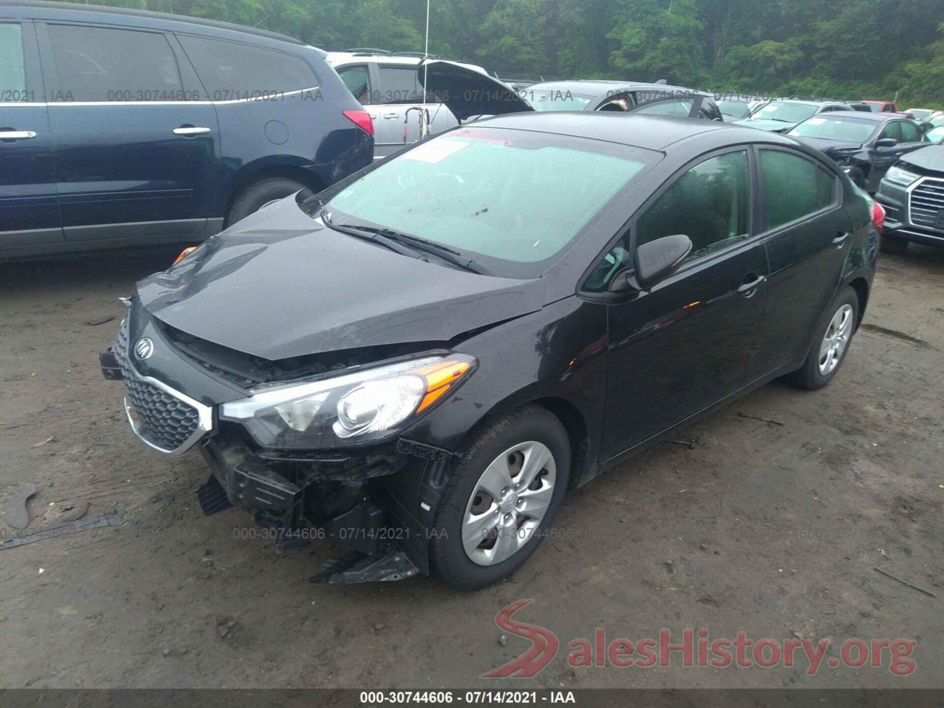 KNAFX4A61G5520962 2016 KIA FORTE