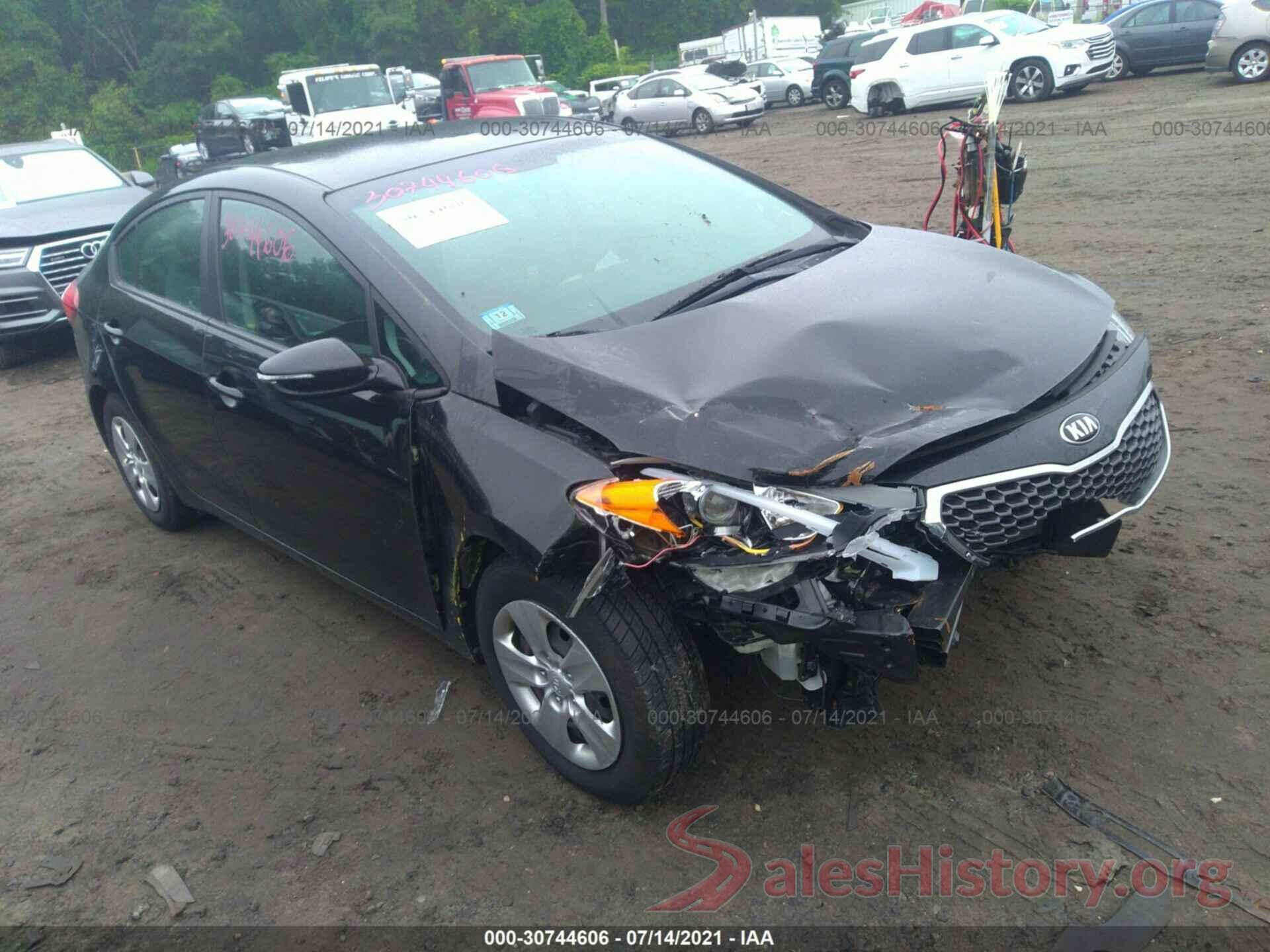 KNAFX4A61G5520962 2016 KIA FORTE