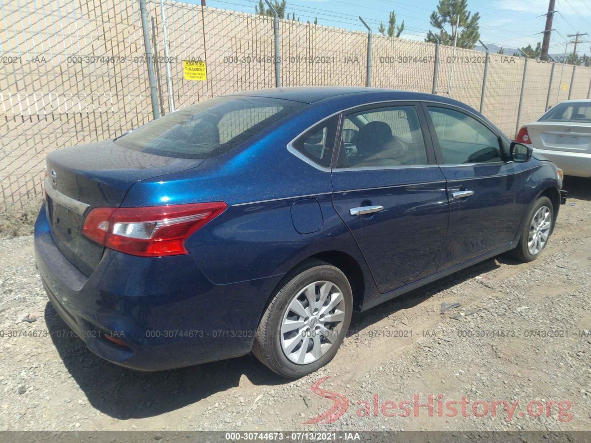 3N1AB7AP3KY228119 2019 NISSAN SENTRA