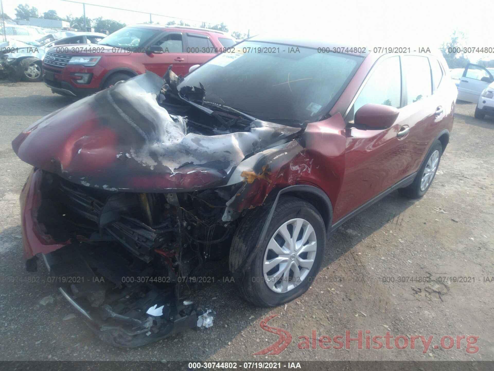 KNMAT2MVXGP696980 2016 NISSAN ROGUE