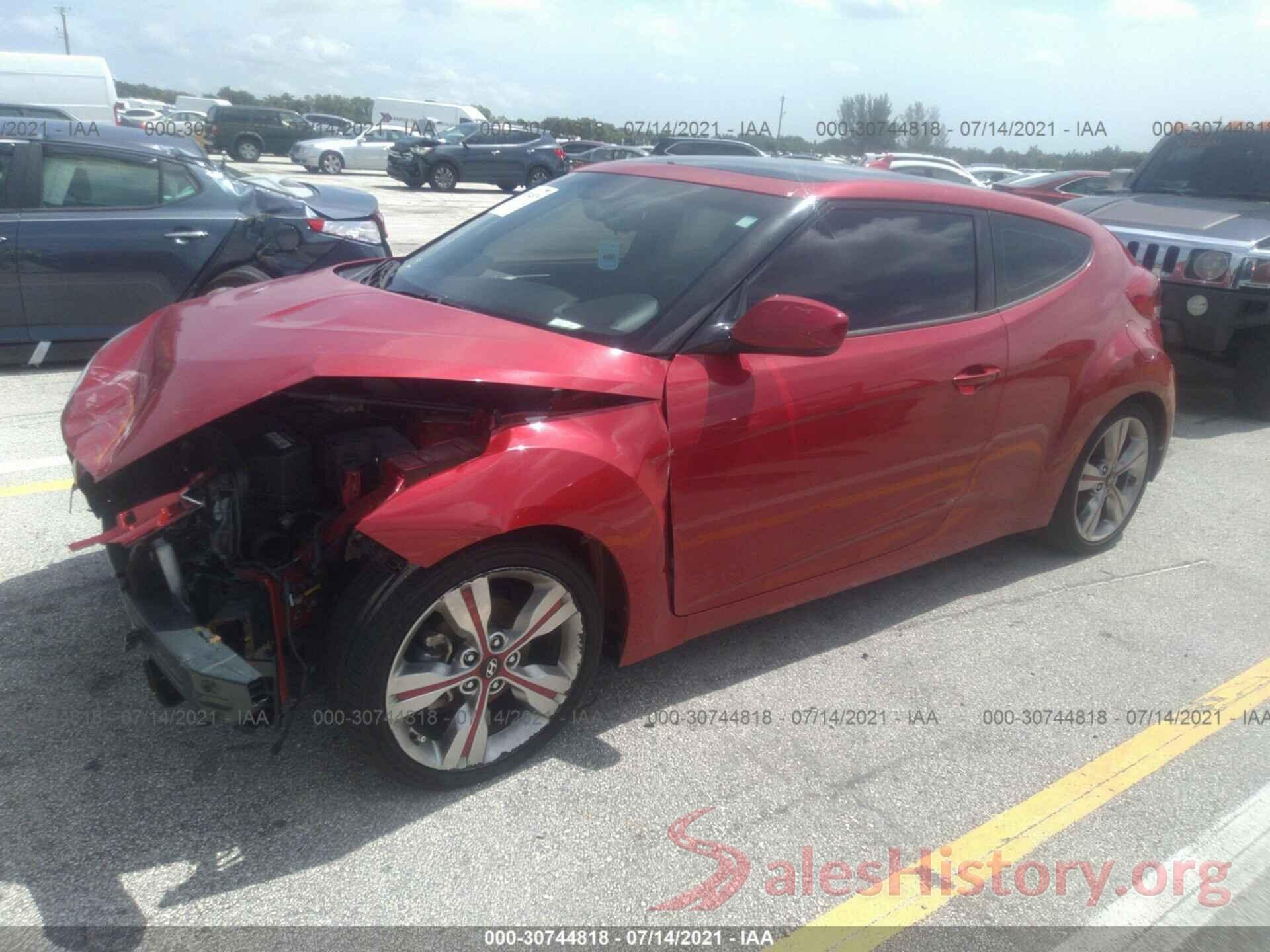 KMHTC6AD5HU320147 2017 HYUNDAI VELOSTER