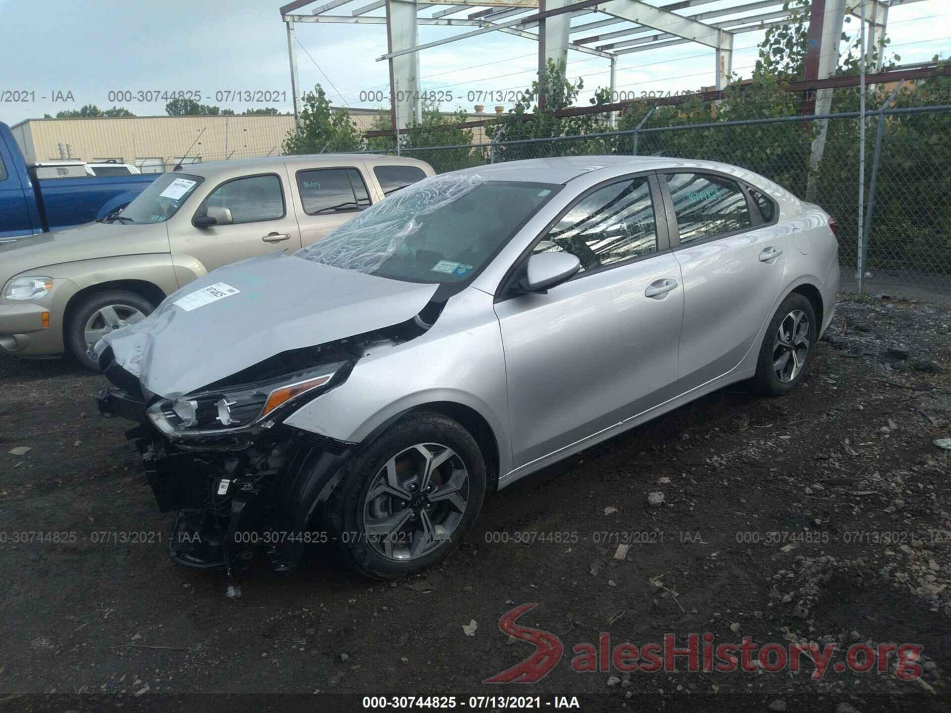 3KPF24AD0LE173512 2020 KIA FORTE