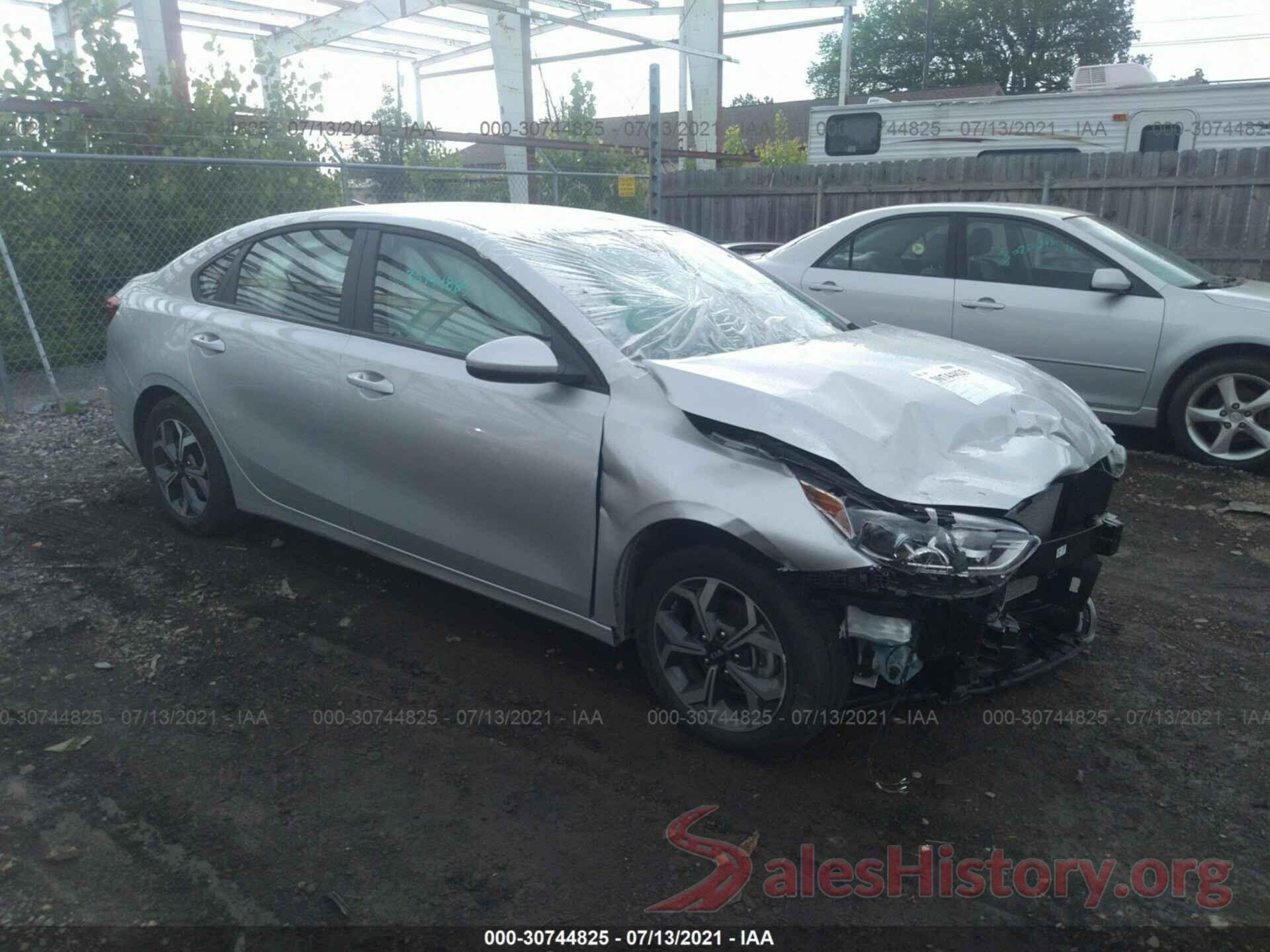 3KPF24AD0LE173512 2020 KIA FORTE