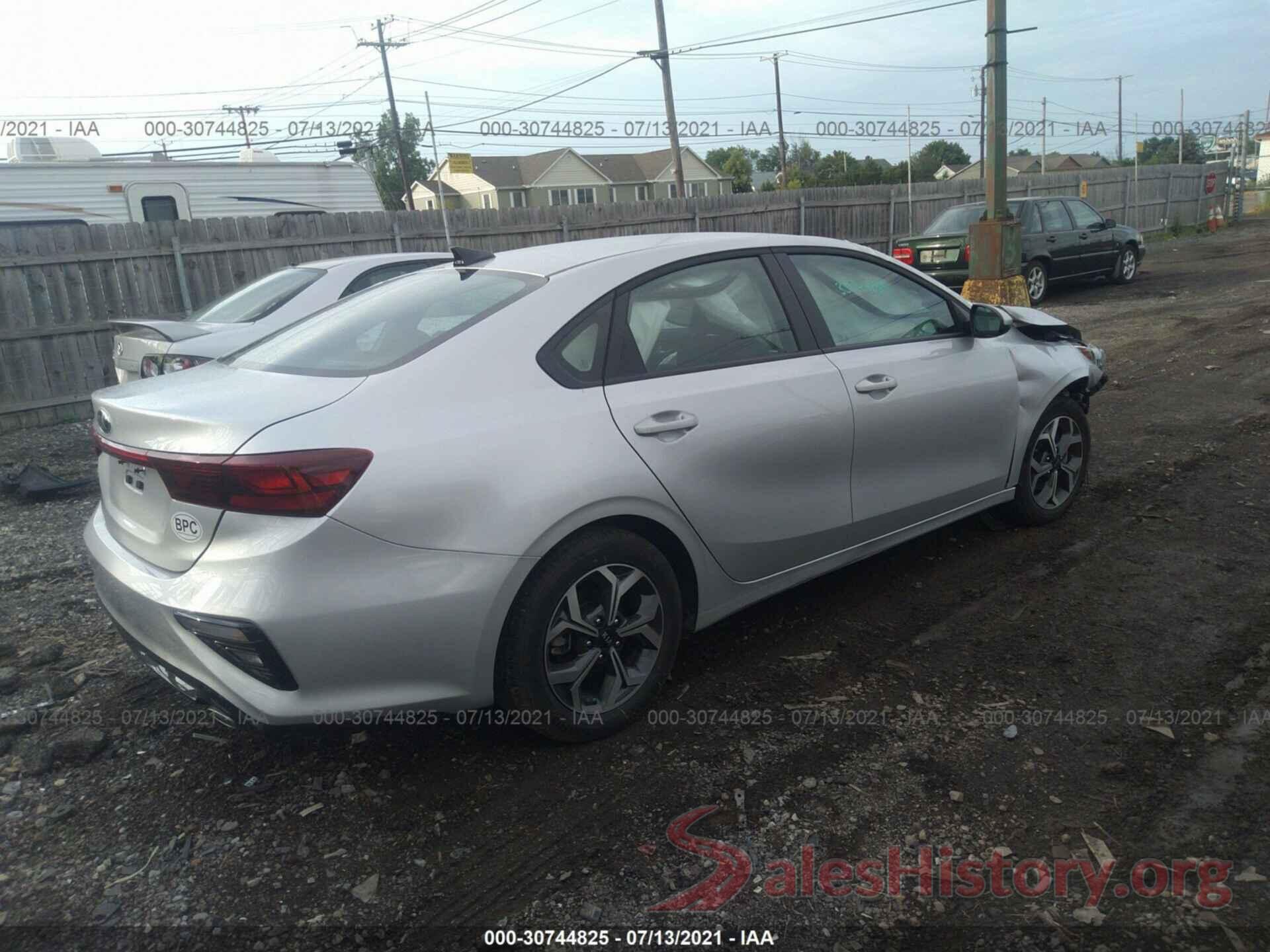 3KPF24AD0LE173512 2020 KIA FORTE