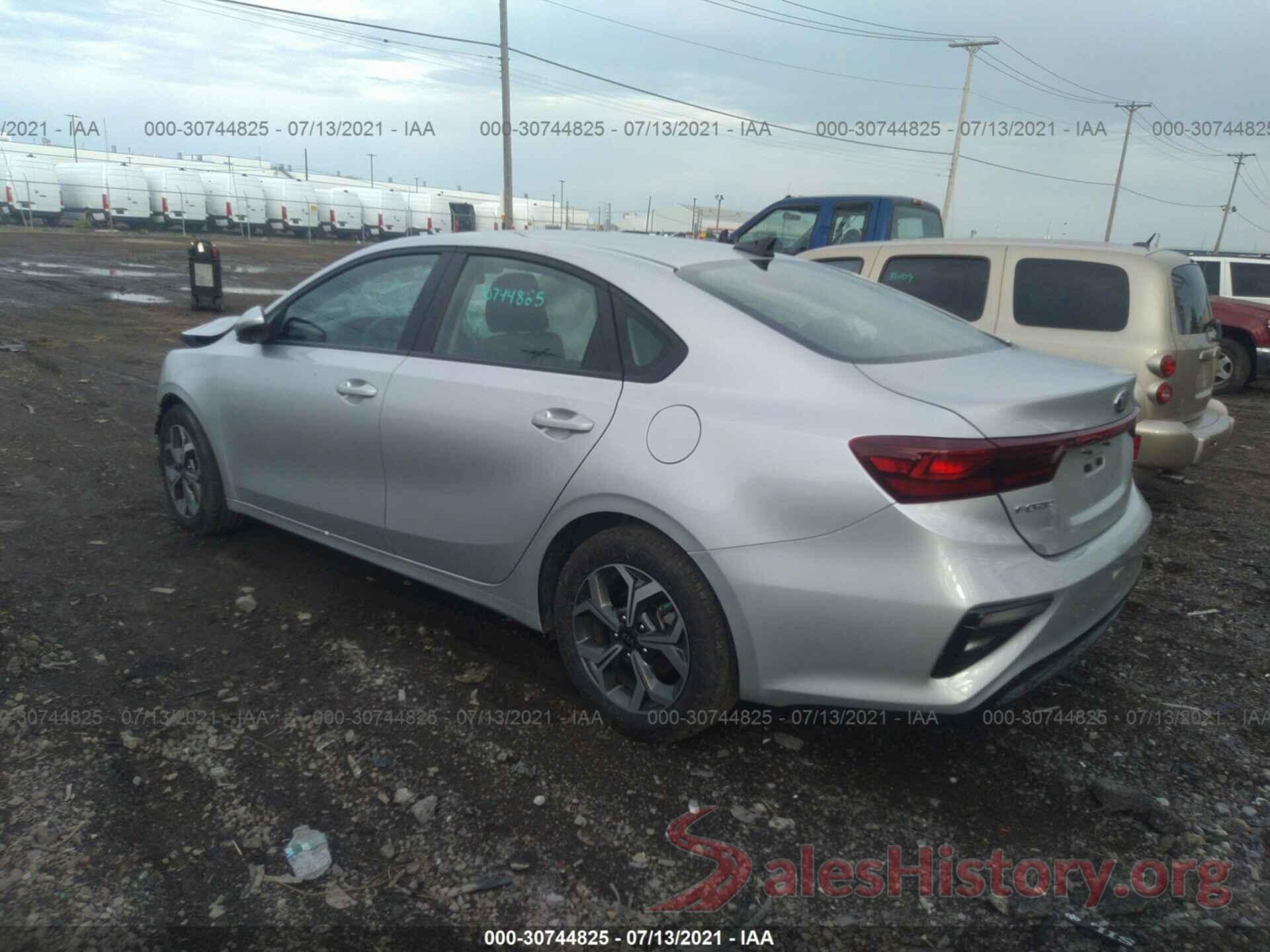 3KPF24AD0LE173512 2020 KIA FORTE