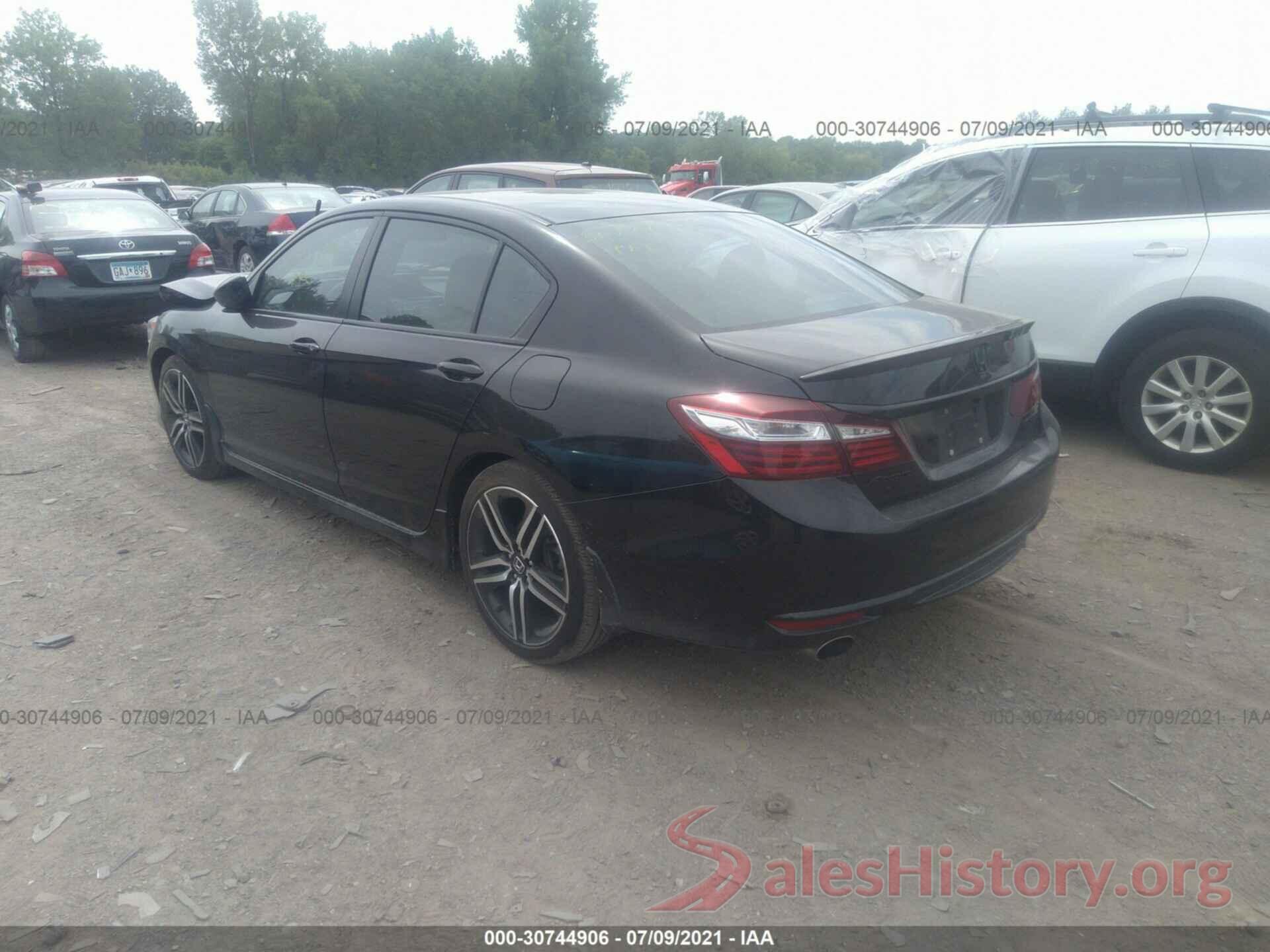 1HGCR2F58GA169268 2016 HONDA ACCORD SEDAN