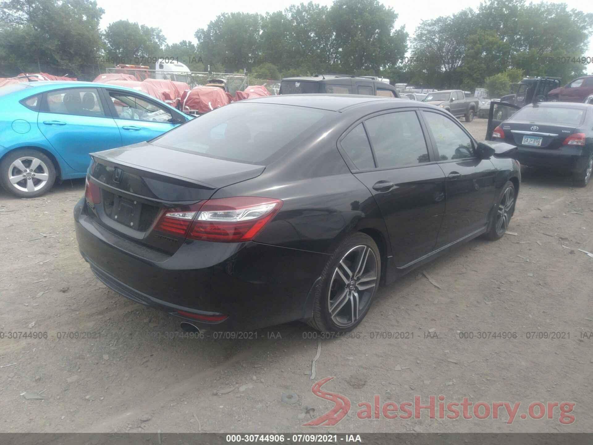 1HGCR2F58GA169268 2016 HONDA ACCORD SEDAN