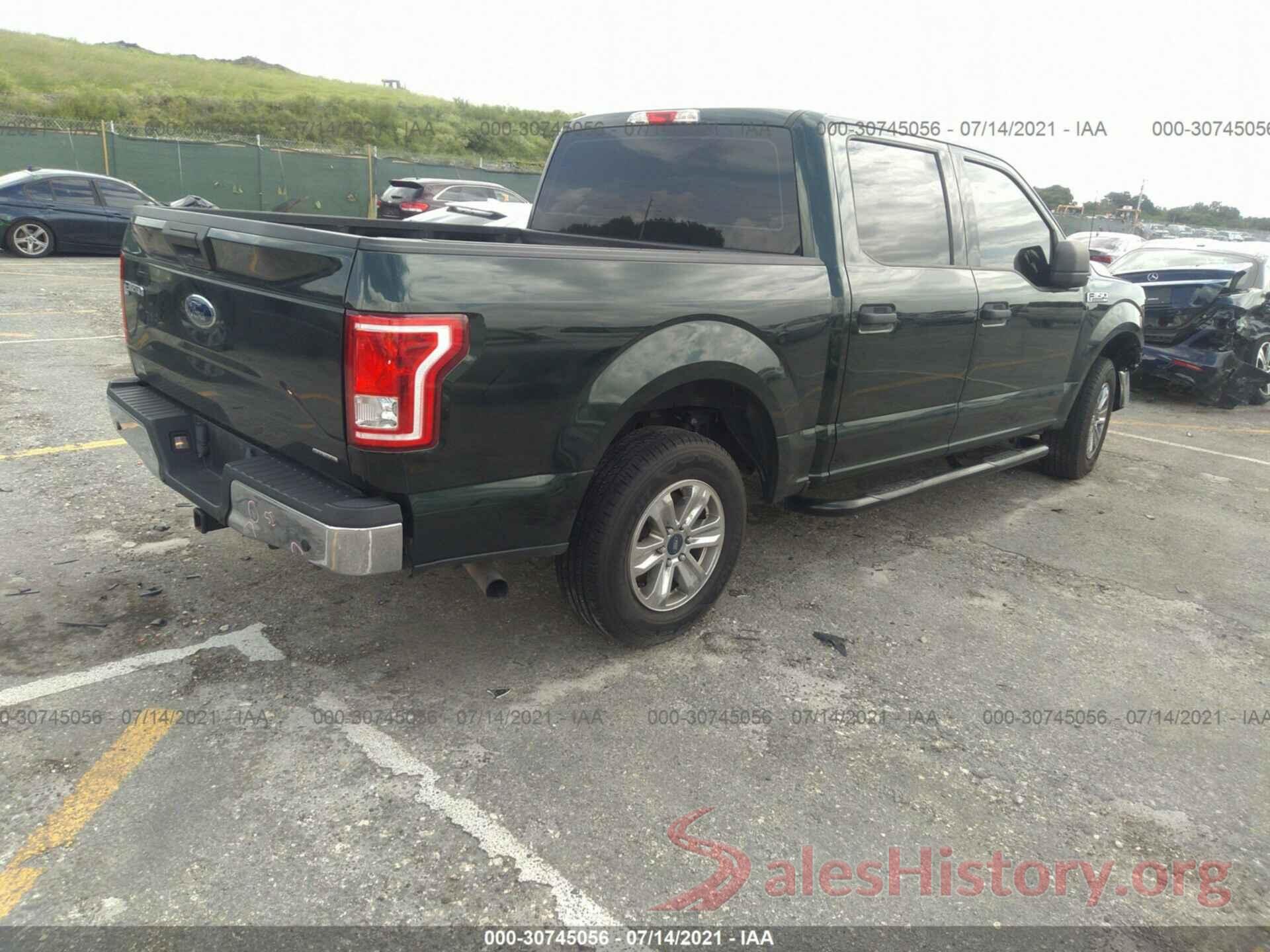 1FTEW1C81GFC85245 2016 FORD F-150