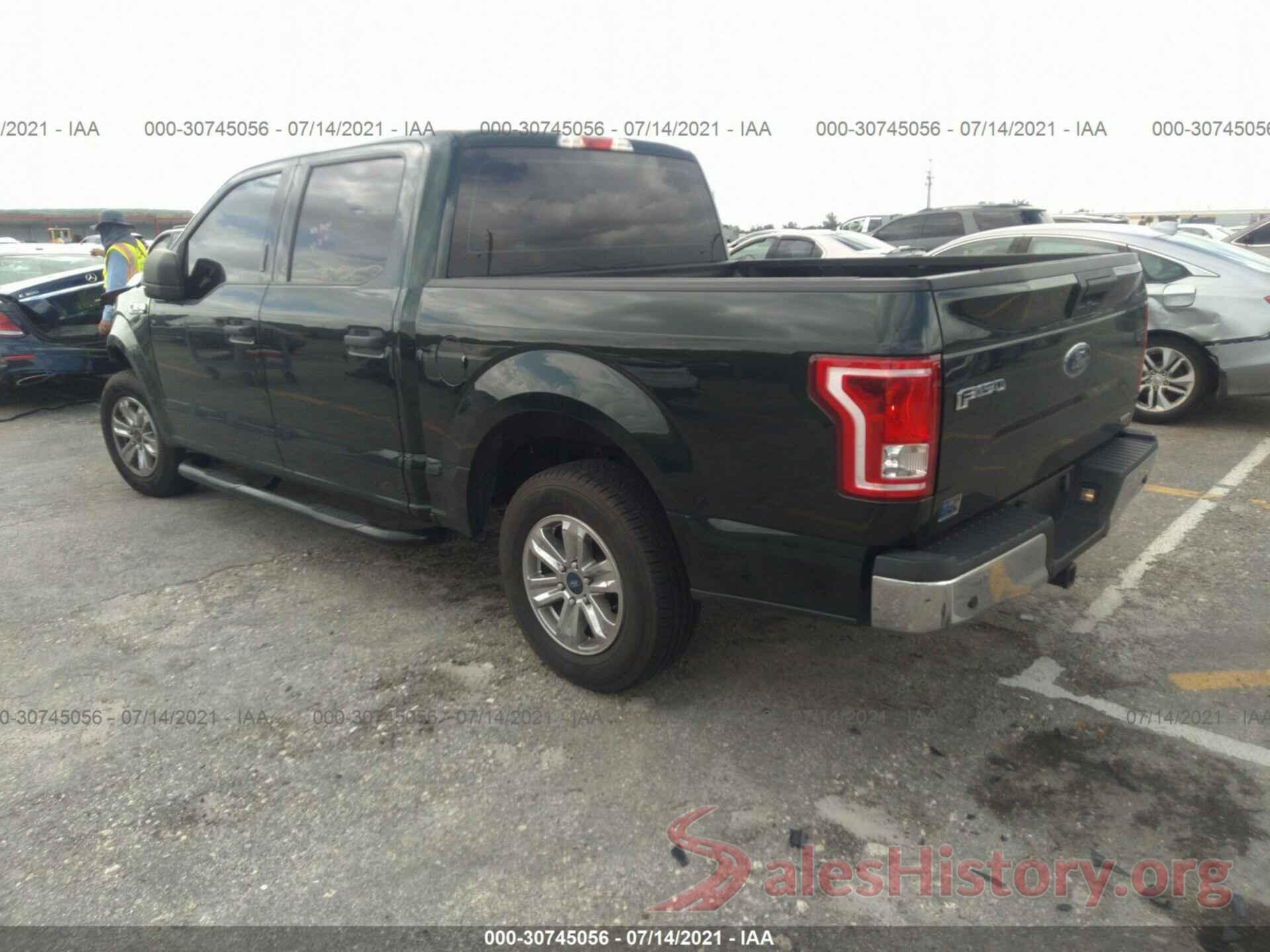 1FTEW1C81GFC85245 2016 FORD F-150