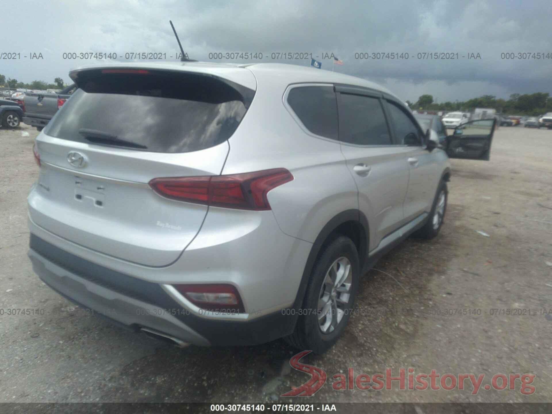 5NMS23AD7KH014812 2019 HYUNDAI SANTA FE