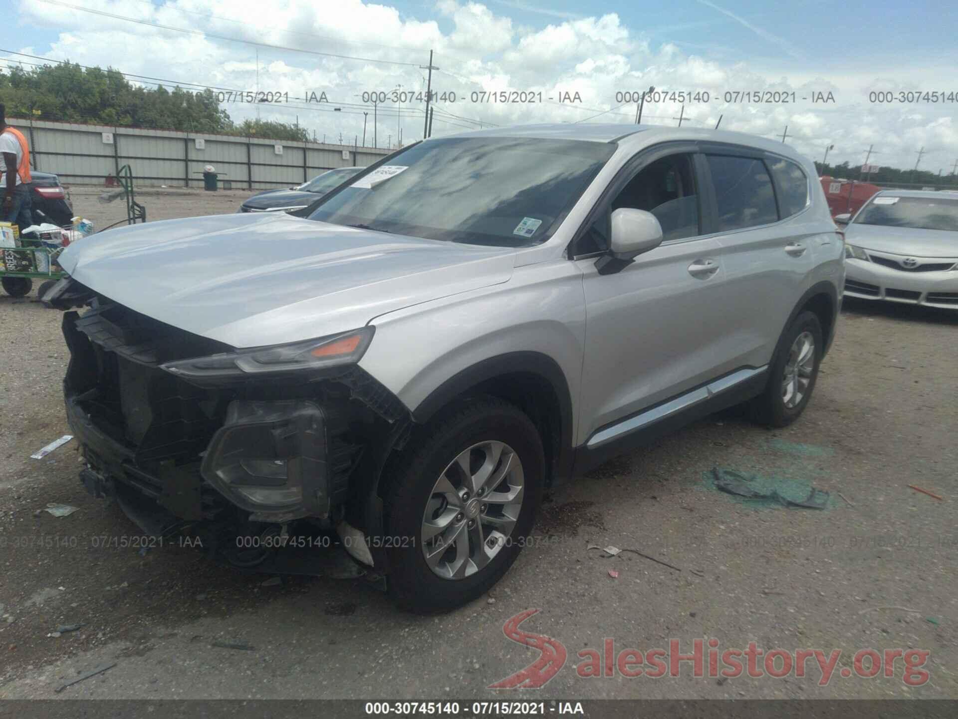 5NMS23AD7KH014812 2019 HYUNDAI SANTA FE