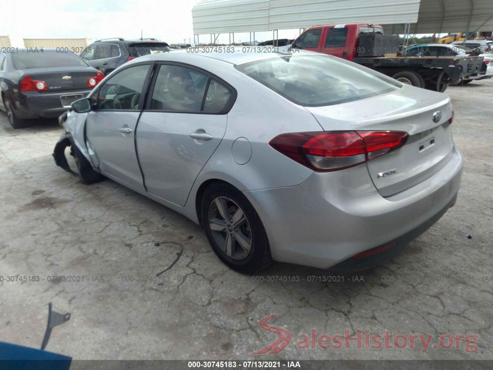 3KPFL4A72JE212217 2018 KIA FORTE