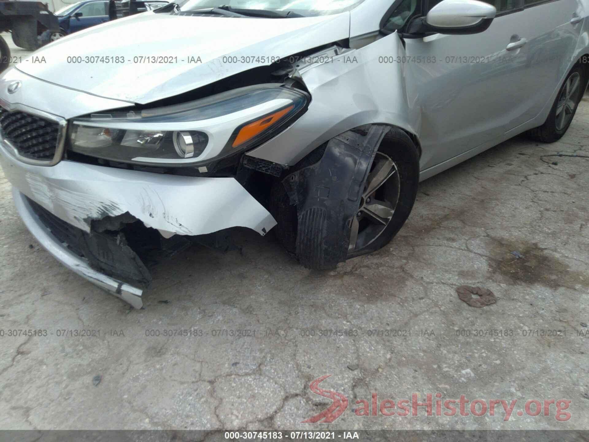 3KPFL4A72JE212217 2018 KIA FORTE