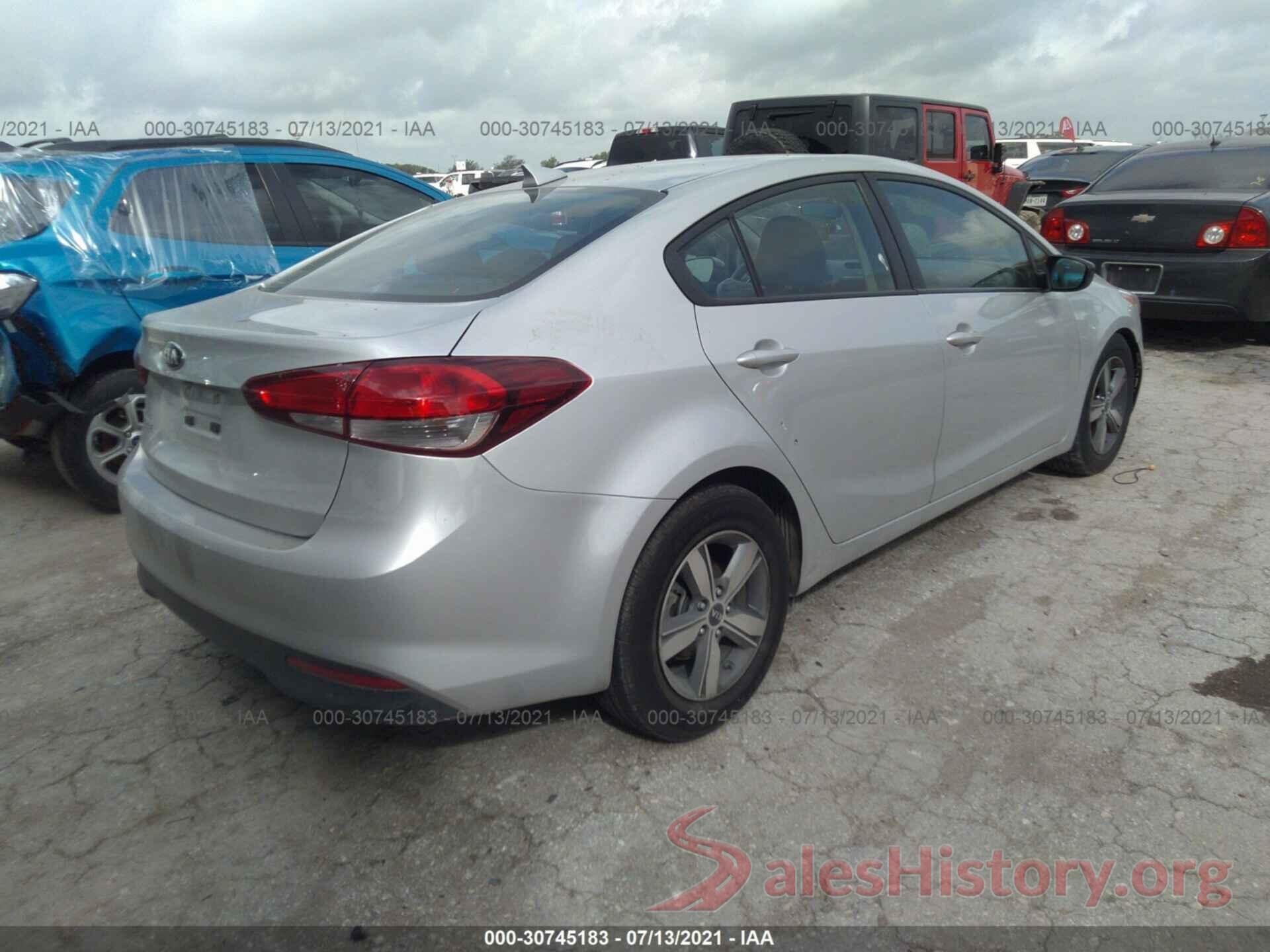 3KPFL4A72JE212217 2018 KIA FORTE