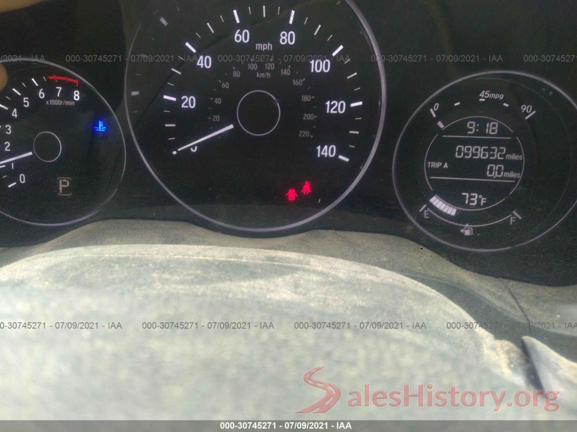 3CZRU6H39HG709265 2017 HONDA HR-V