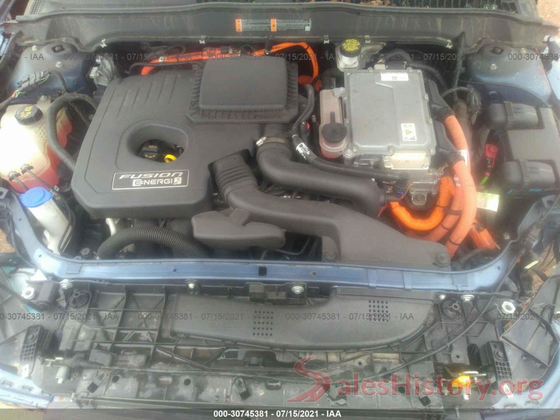 3FA6P0SU9KR145035 2019 FORD FUSION ENERGI