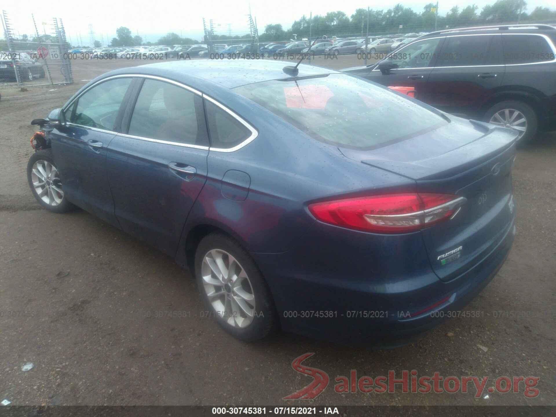 3FA6P0SU9KR145035 2019 FORD FUSION ENERGI