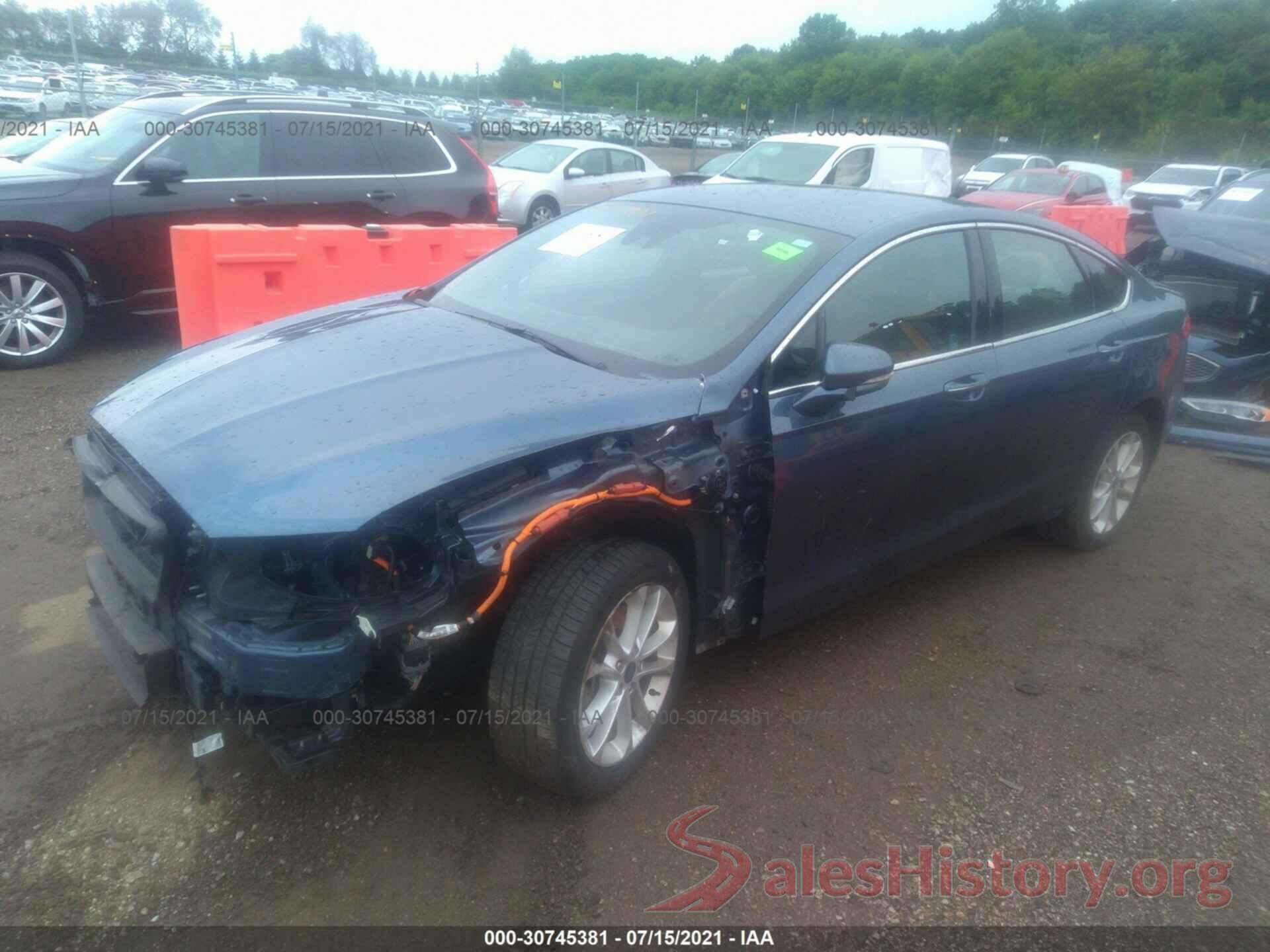 3FA6P0SU9KR145035 2019 FORD FUSION ENERGI