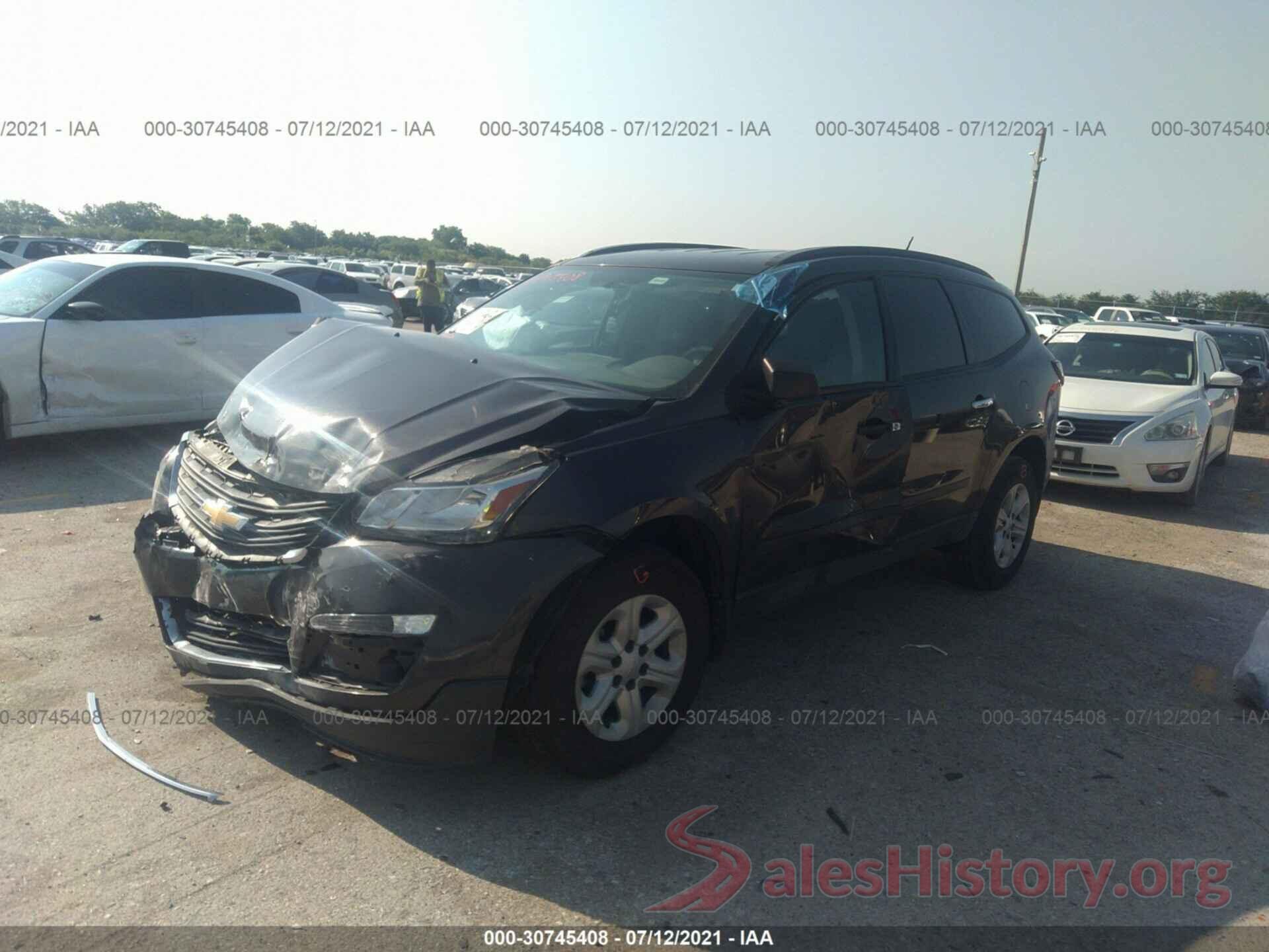 1GNKRFKD8HJ283259 2017 CHEVROLET TRAVERSE