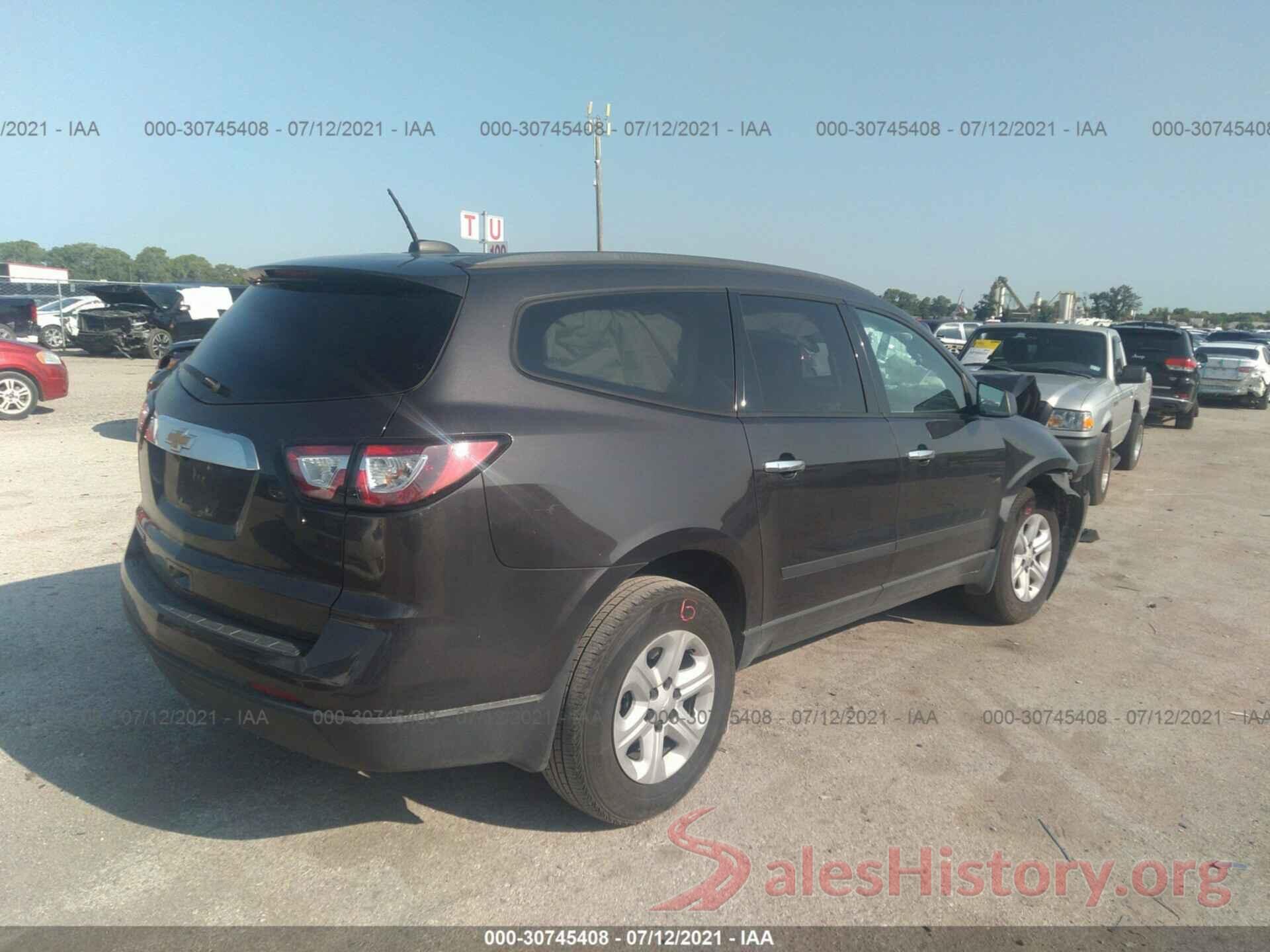 1GNKRFKD8HJ283259 2017 CHEVROLET TRAVERSE