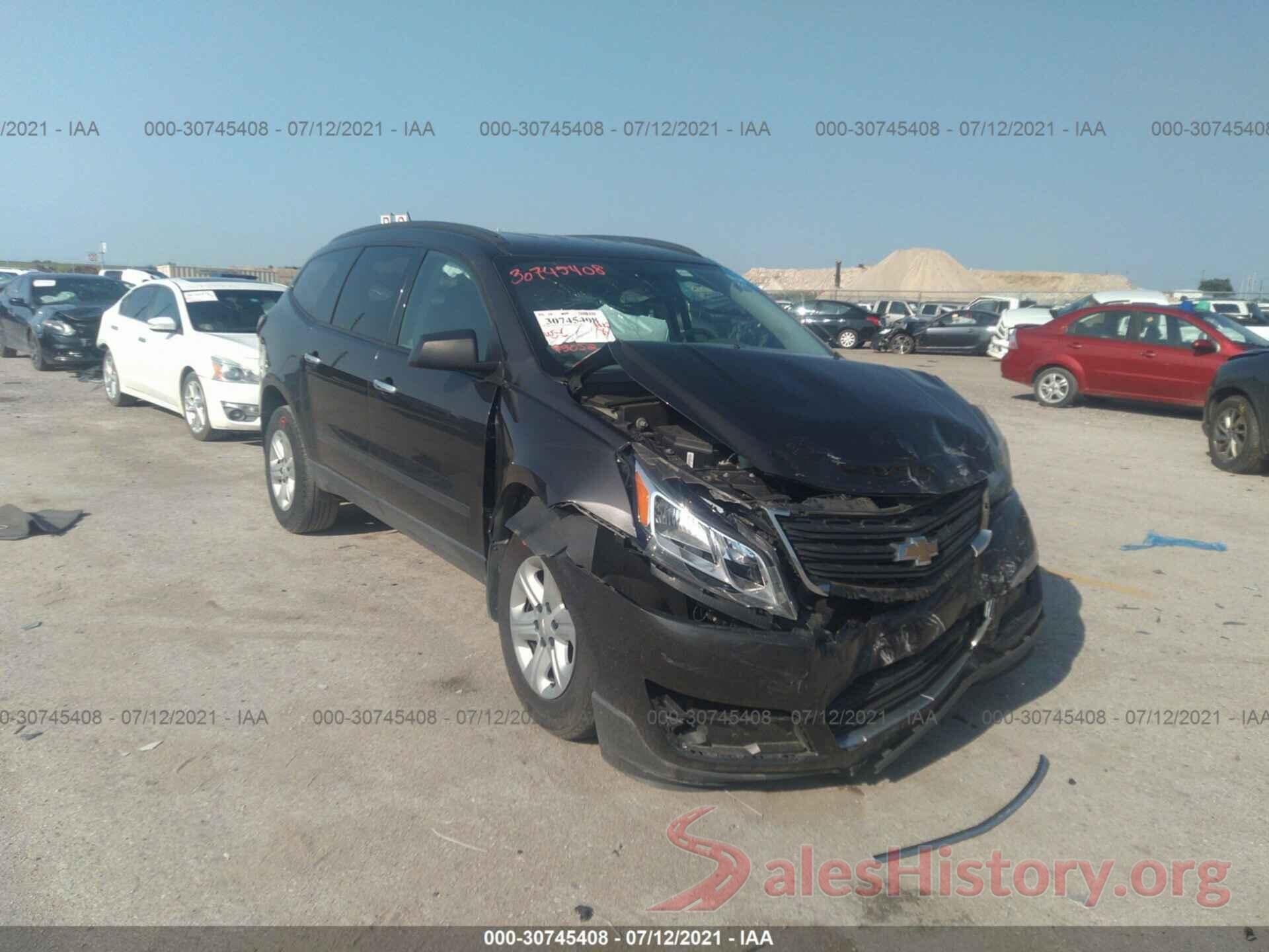 1GNKRFKD8HJ283259 2017 CHEVROLET TRAVERSE