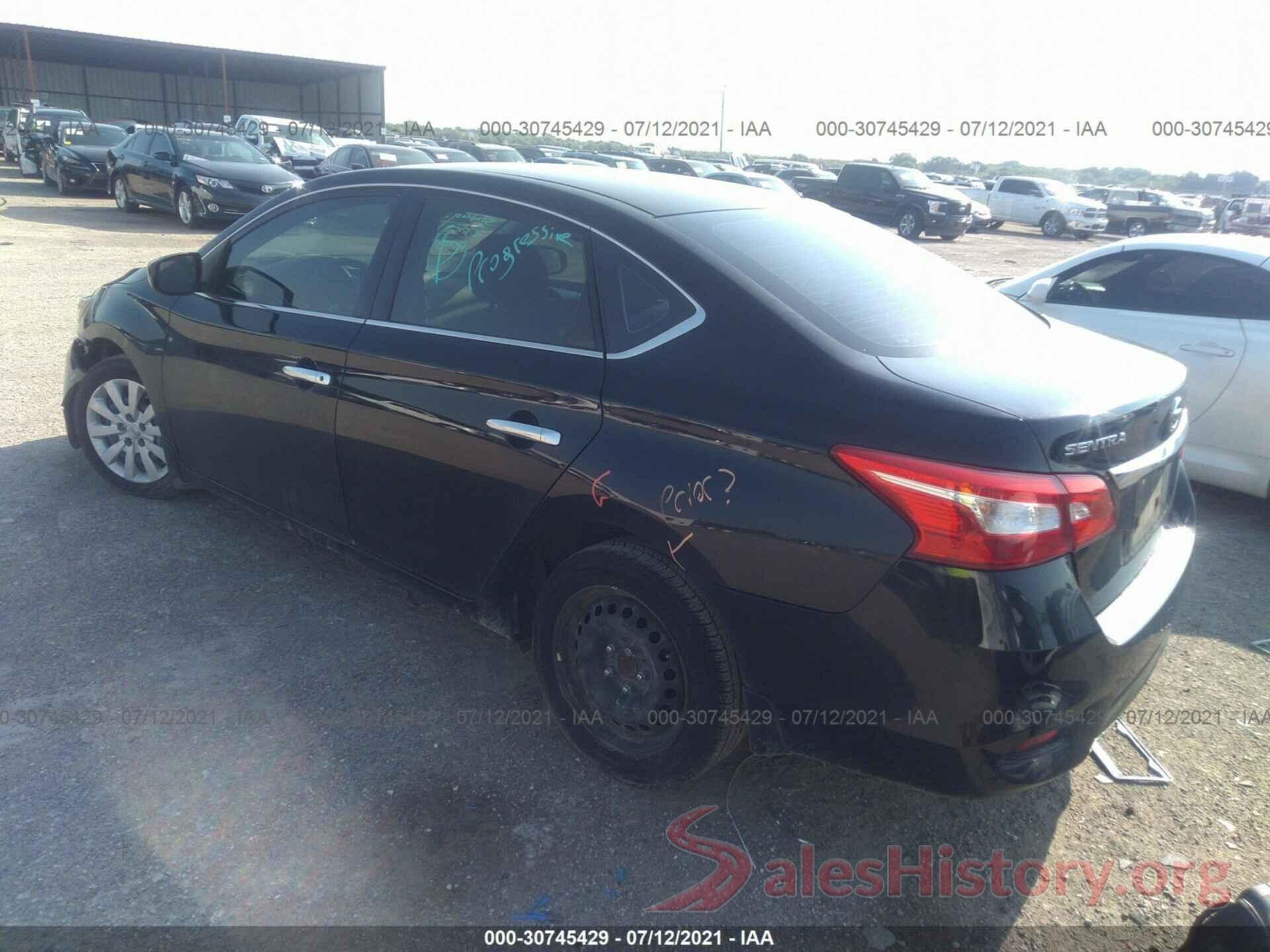 3N1AB7AP8KY266221 2019 NISSAN SENTRA