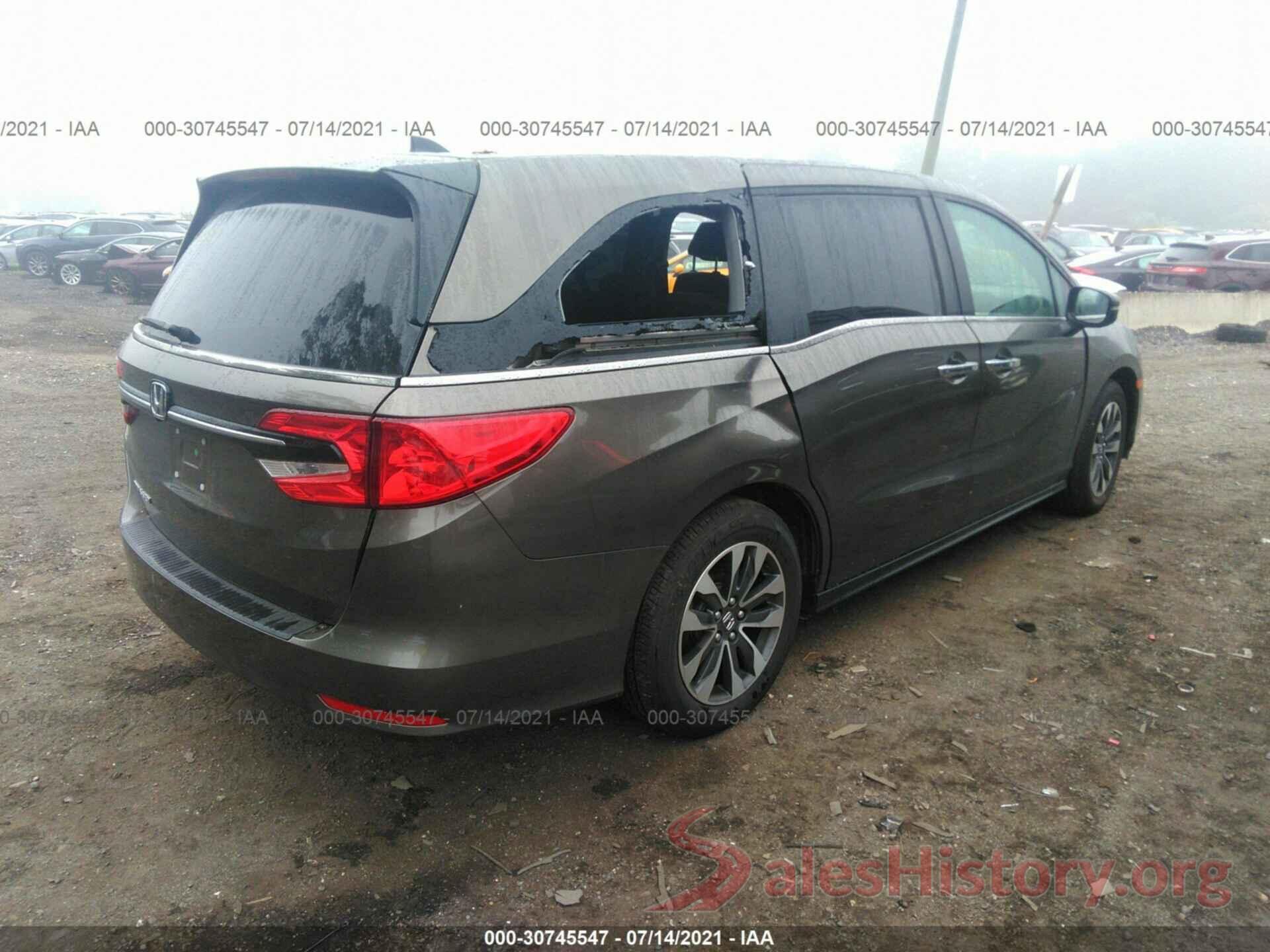 5FNRL6H75MB020416 2021 HONDA ODYSSEY