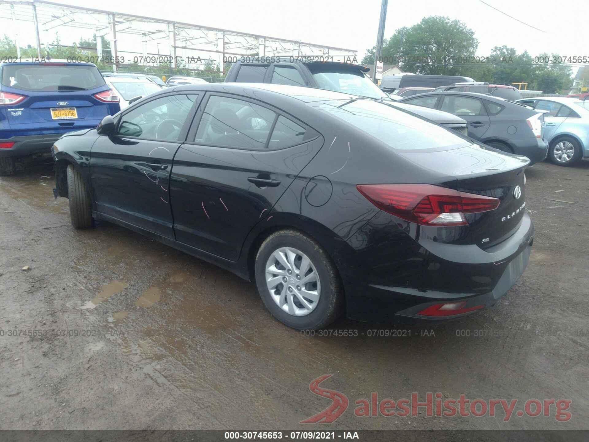 5NPD74LF2LH524925 2020 HYUNDAI ELANTRA