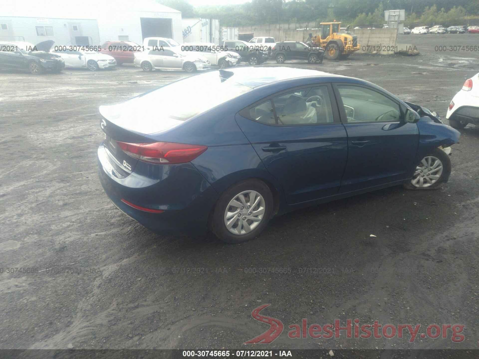 5NPD74LF0HH065174 2017 HYUNDAI ELANTRA