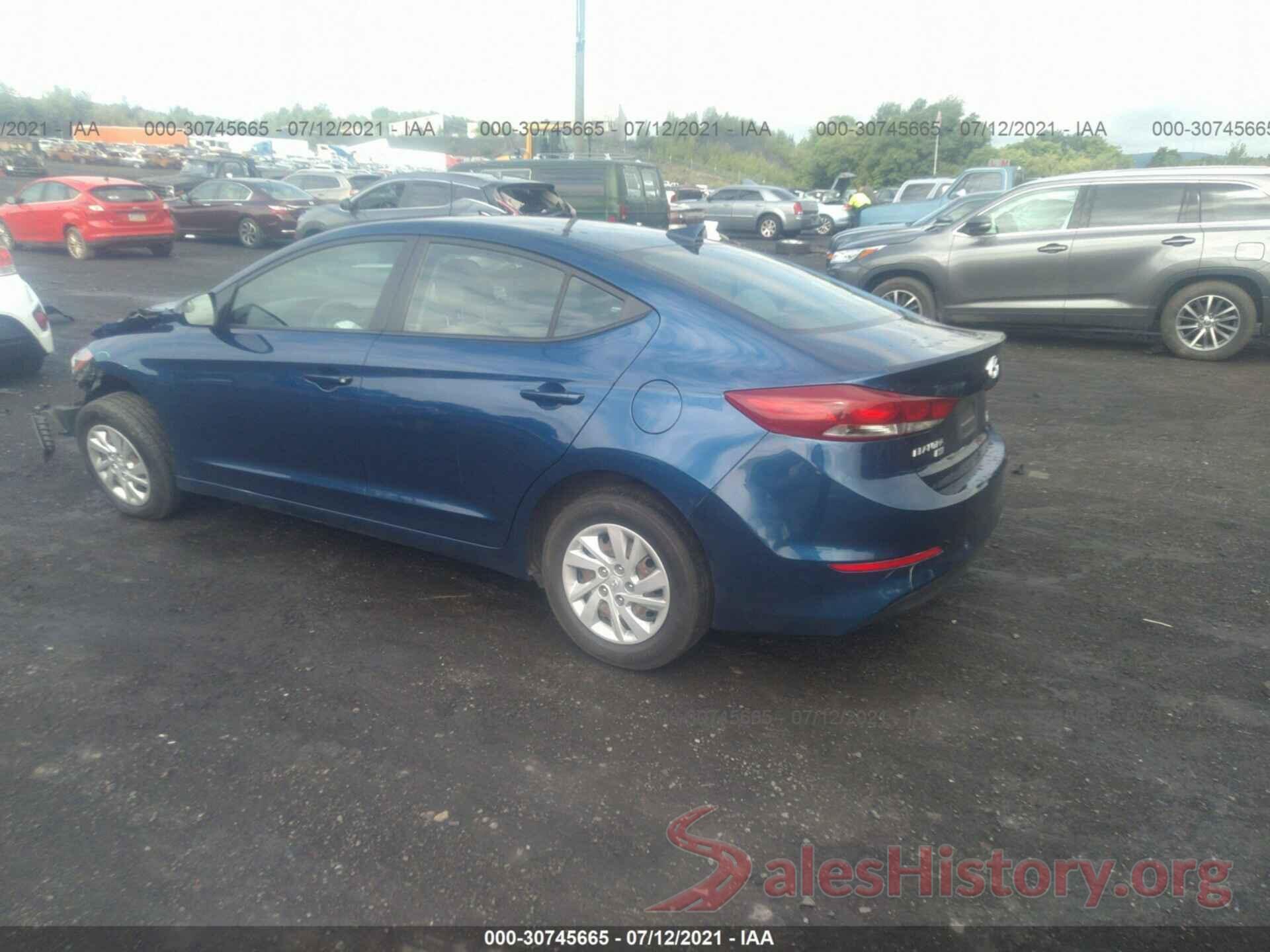 5NPD74LF0HH065174 2017 HYUNDAI ELANTRA