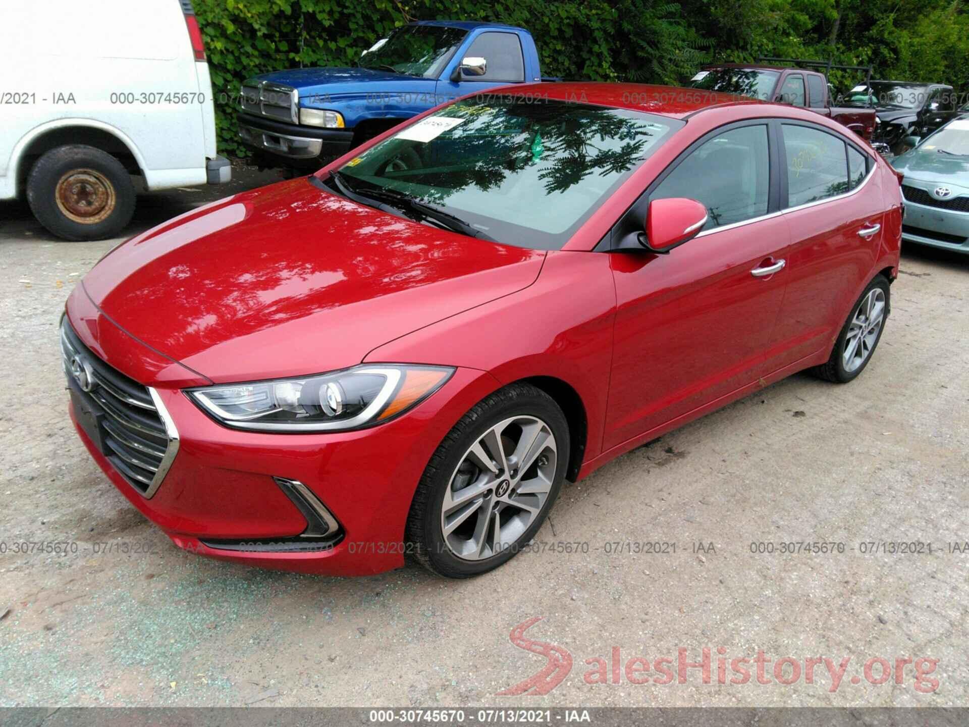 KMHD84LF0HU267477 2017 HYUNDAI ELANTRA