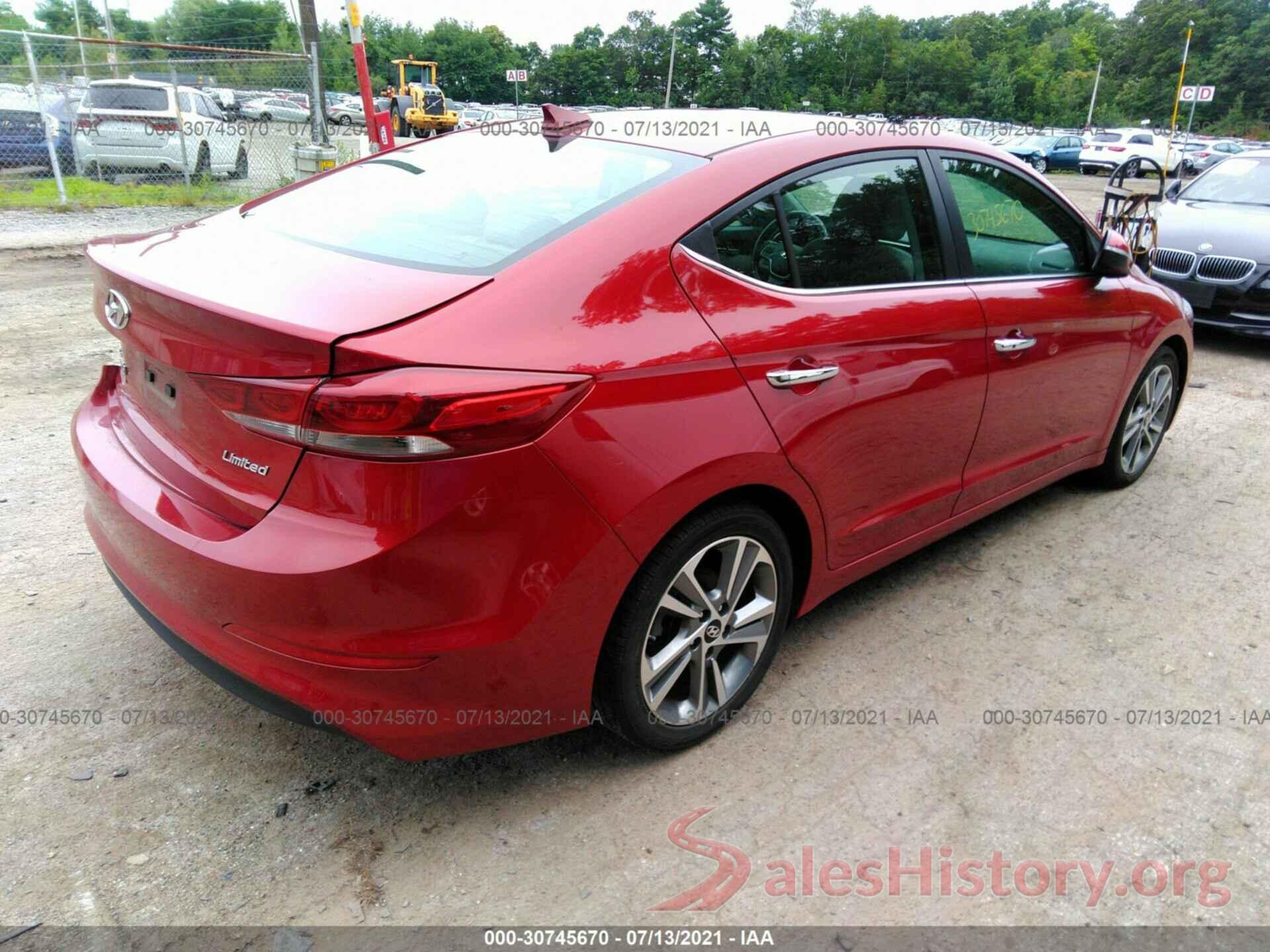 KMHD84LF0HU267477 2017 HYUNDAI ELANTRA