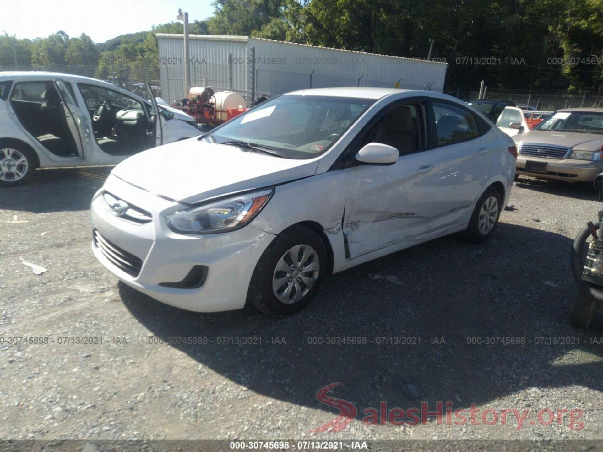 KMHCT4AE9HU390635 2017 HYUNDAI ACCENT