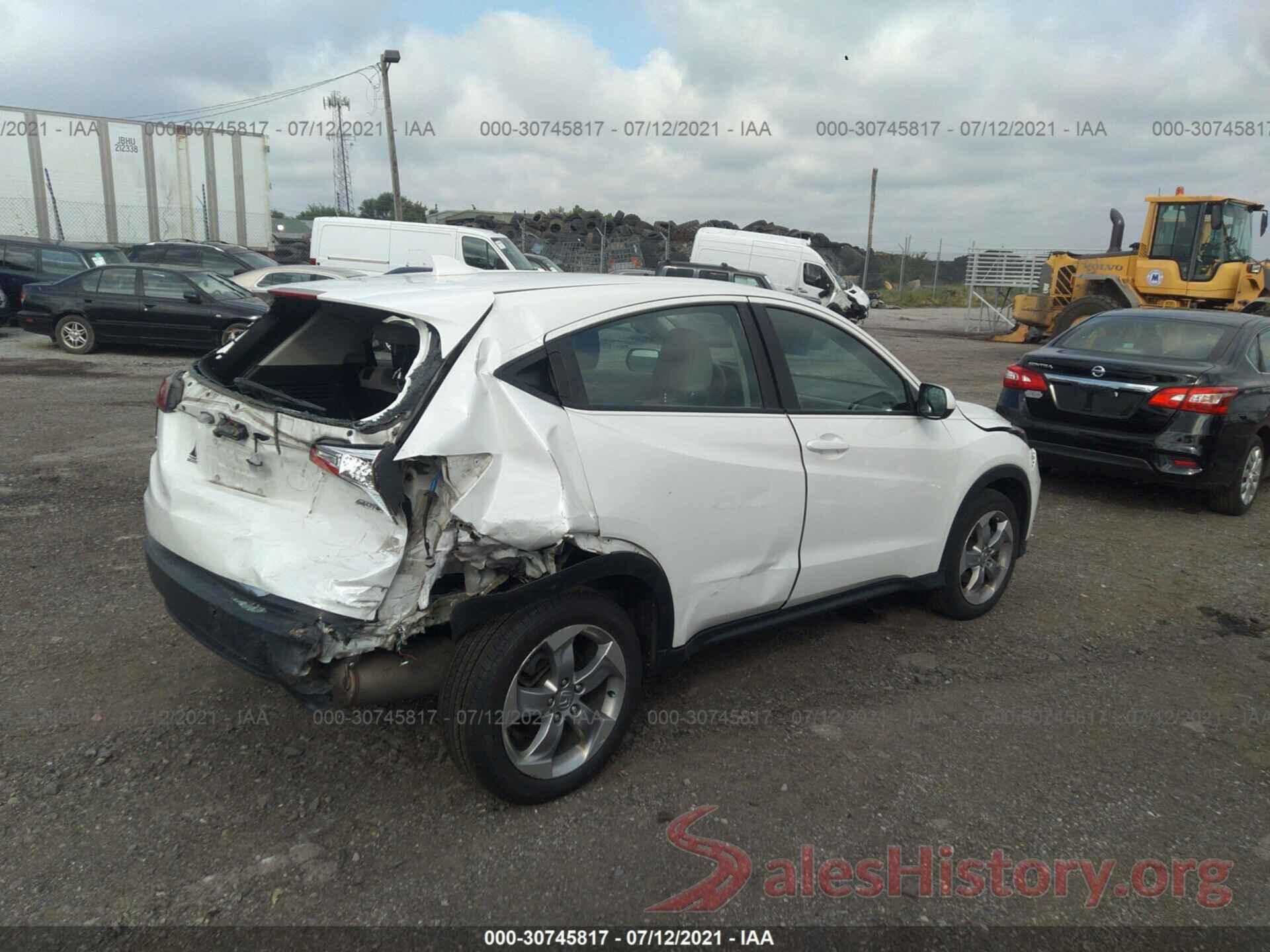 3CZRU6H3XJM717804 2018 HONDA HR-V