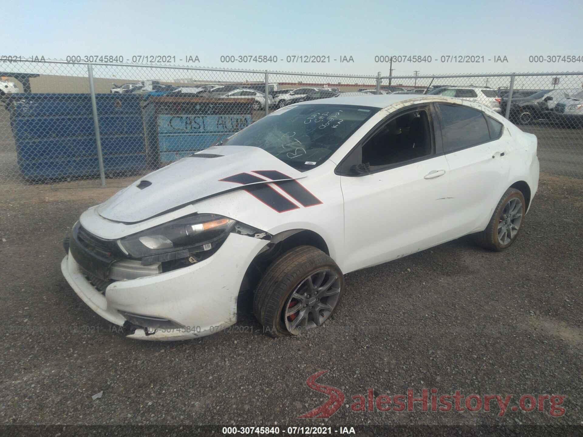 1C3CDFFH5GD817098 2016 DODGE DART