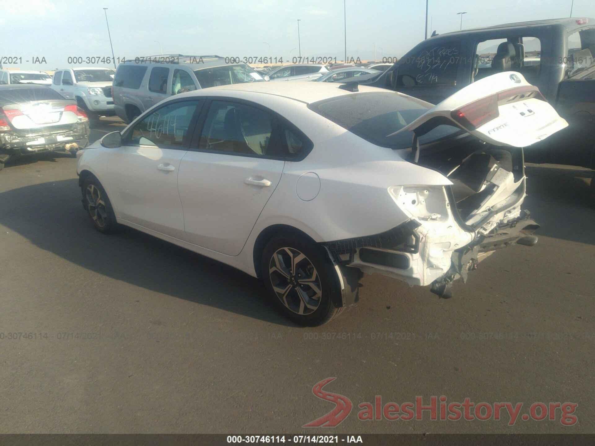 3KPF24AD1KE066418 2019 KIA FORTE