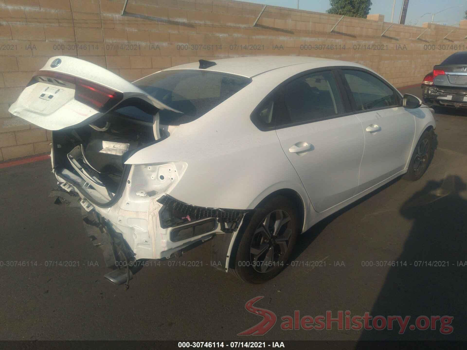 3KPF24AD1KE066418 2019 KIA FORTE