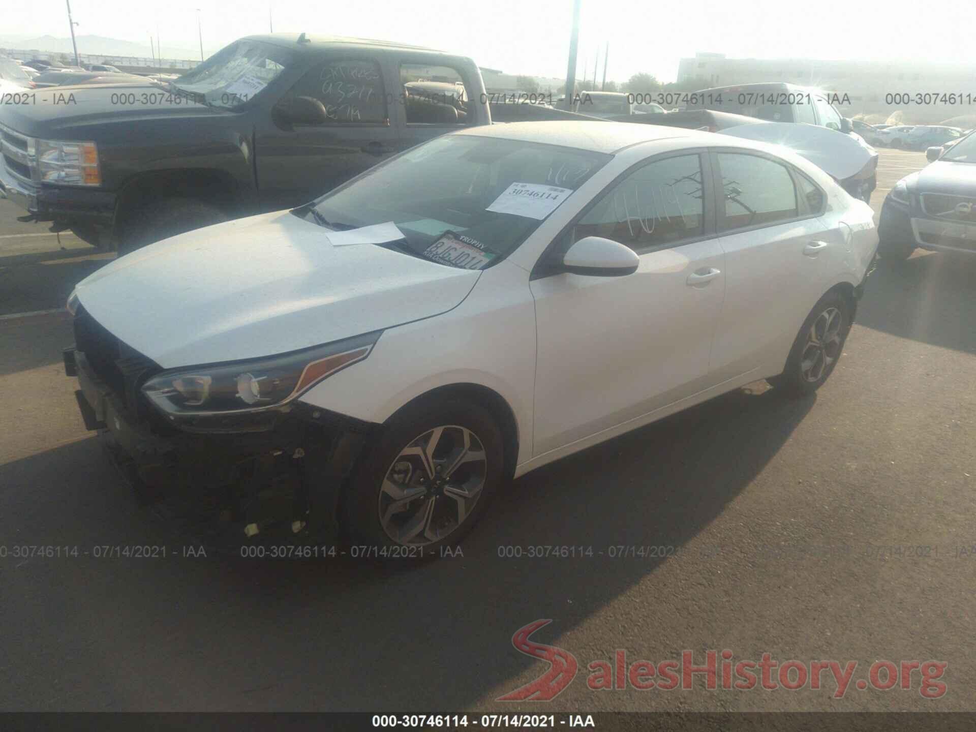 3KPF24AD1KE066418 2019 KIA FORTE