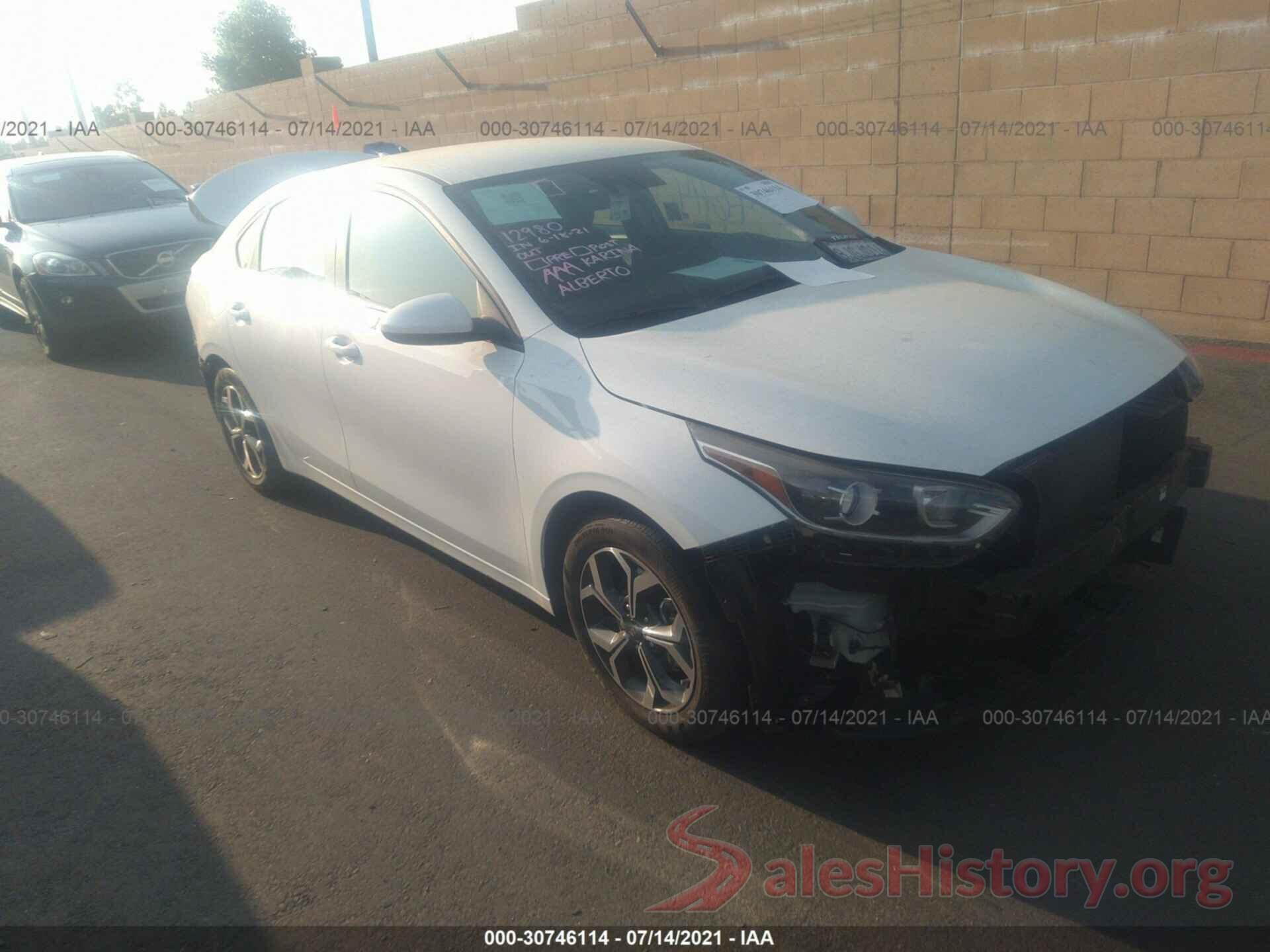 3KPF24AD1KE066418 2019 KIA FORTE