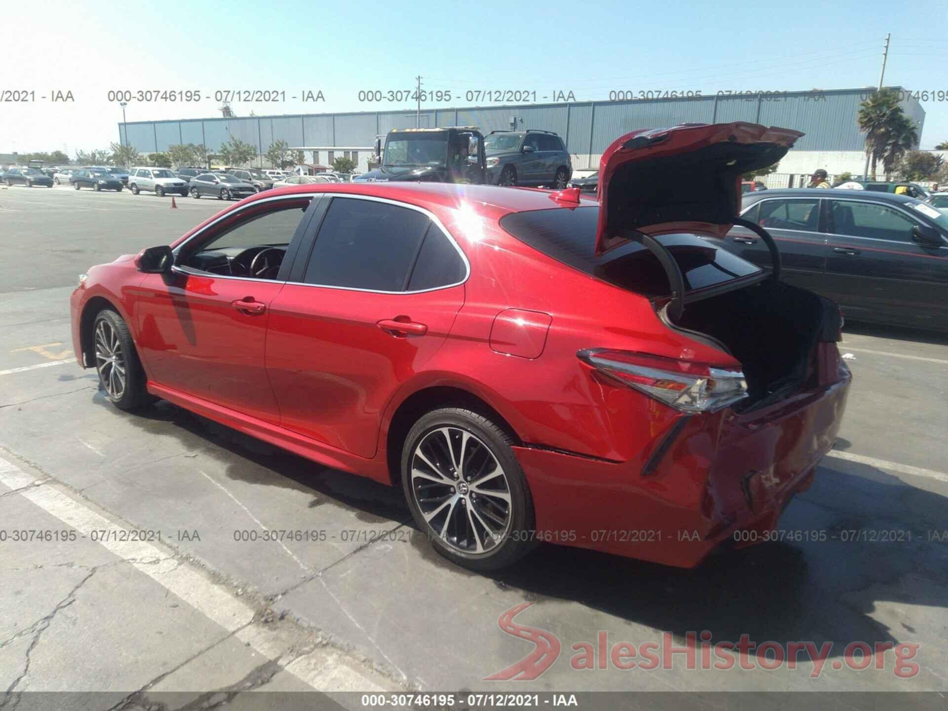 4T1B11HK7KU183955 2019 TOYOTA CAMRY